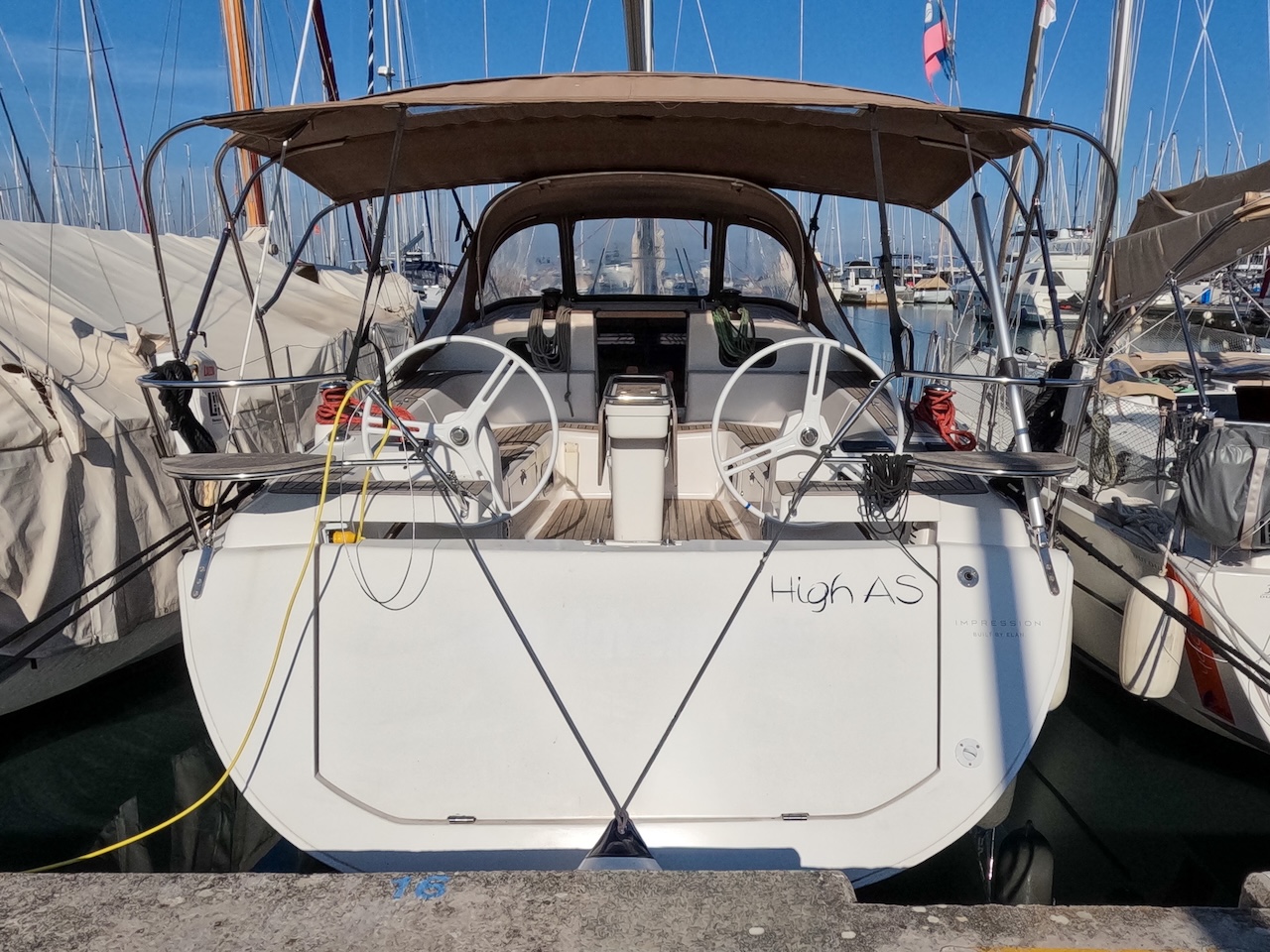 Elan 45 Impression „High AS“ als Charteryacht