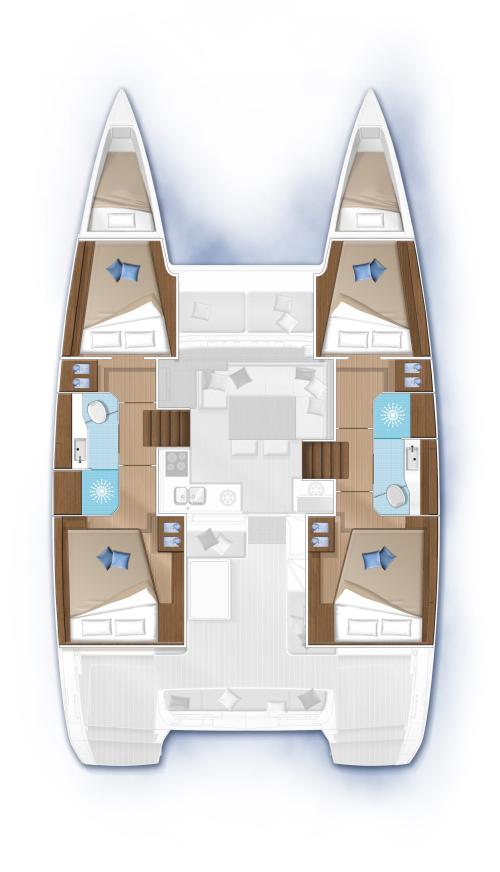 Lagoon 40 Pussycat, Foto 4