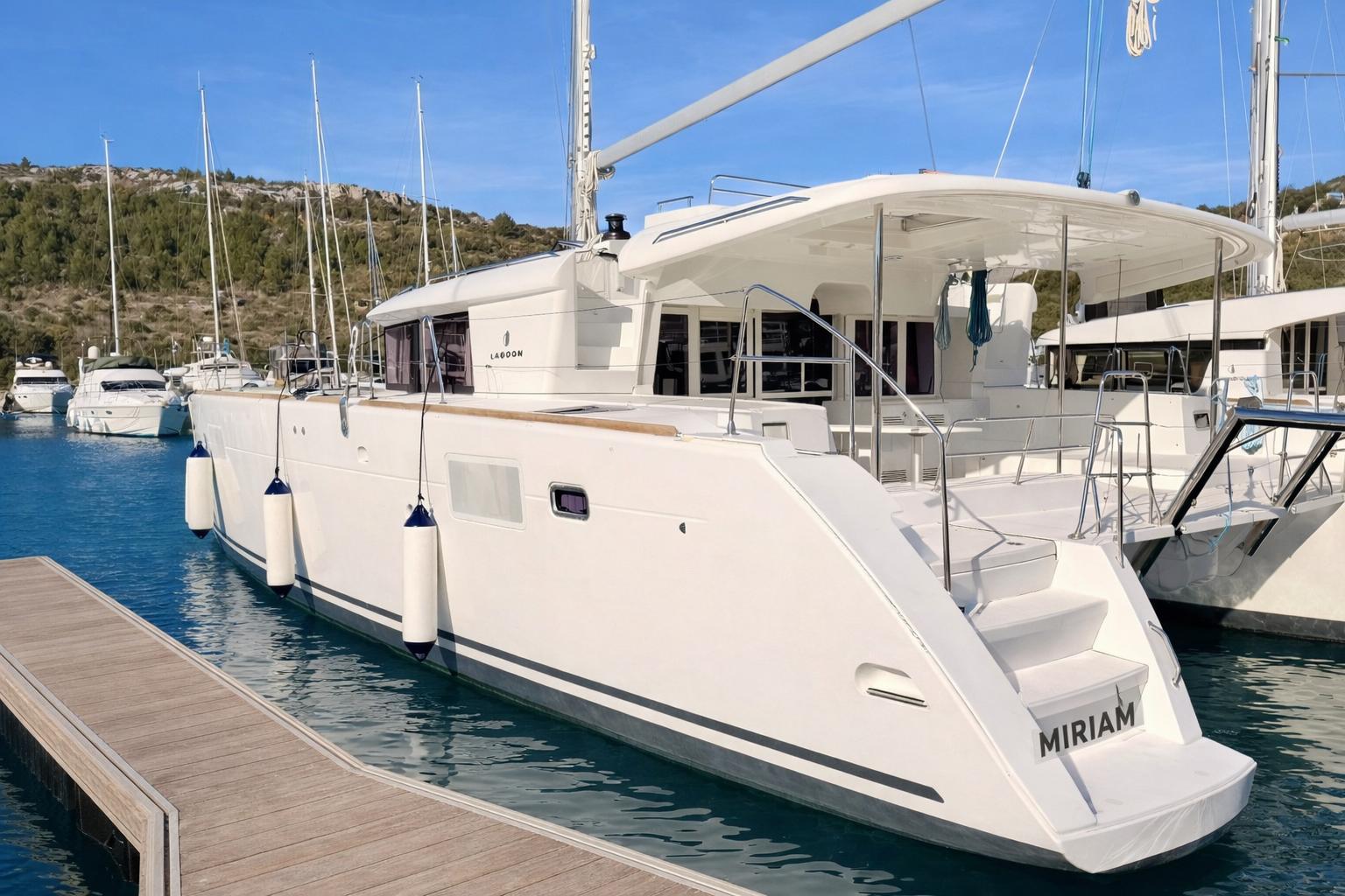 Lagoon 450 F (4+2cab) „Miriam“ als Charteryacht