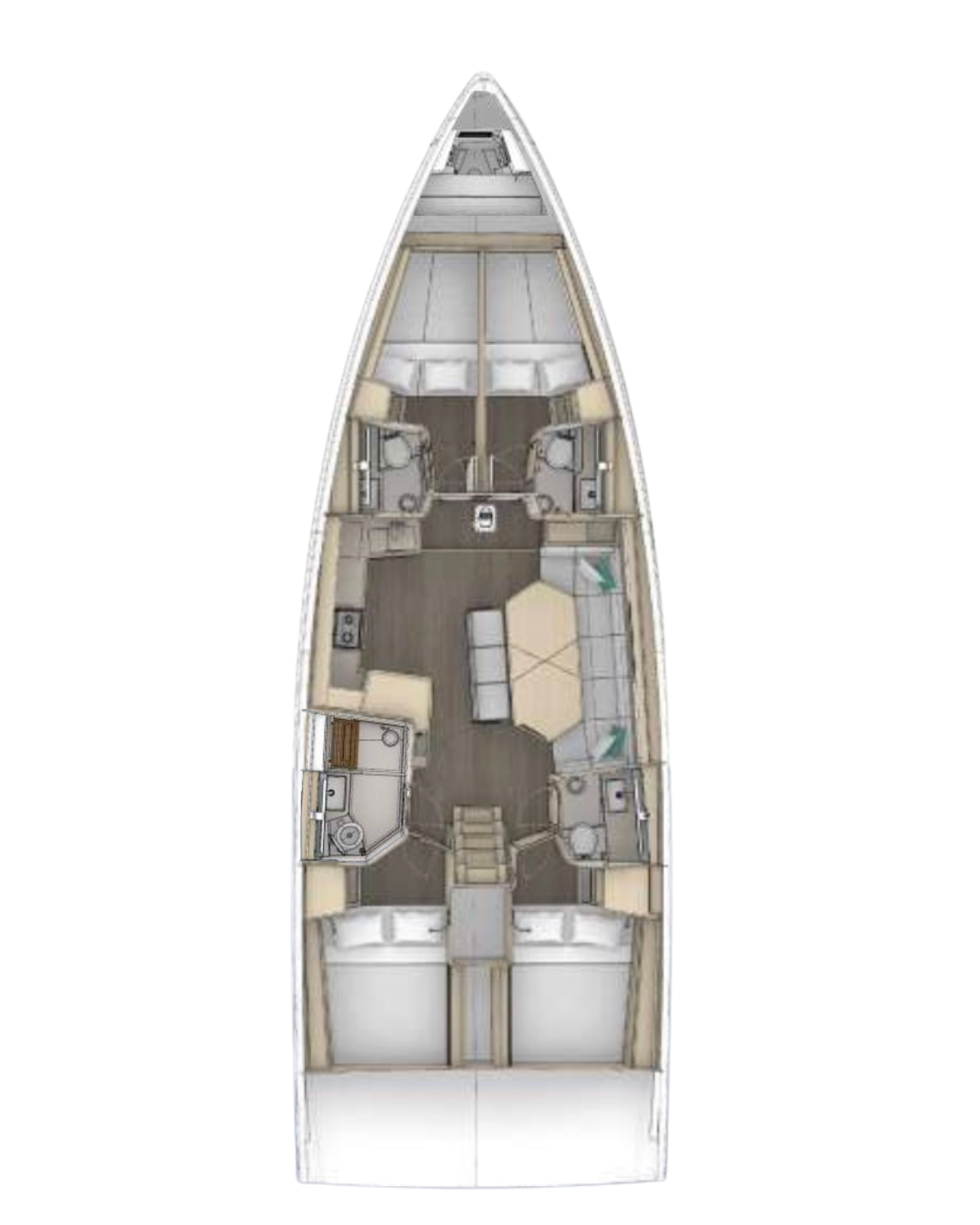 Dufour 48 Thetis, Foto 3