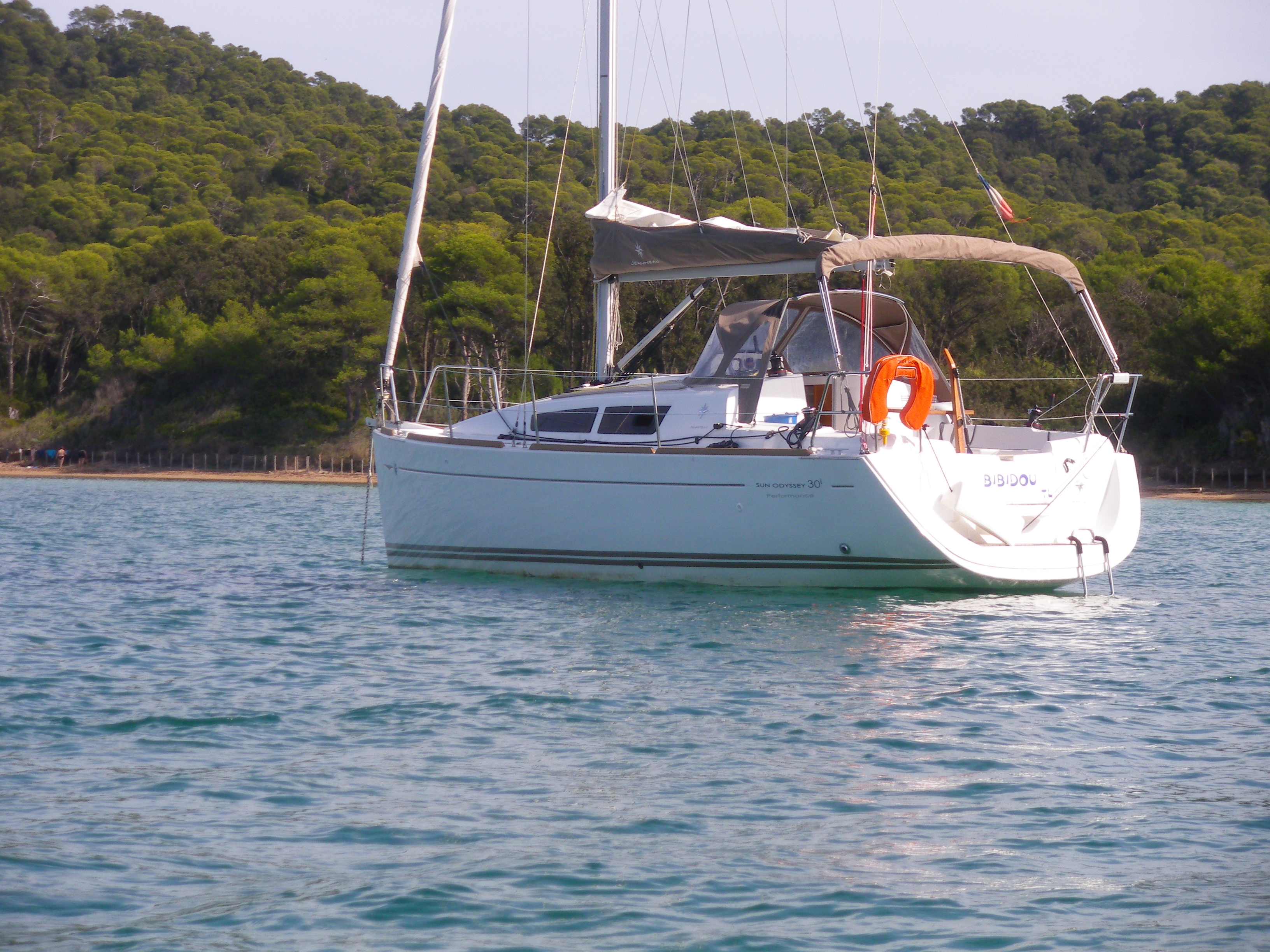 Sun Odyssey 30i „Bibidou“ als Charteryacht