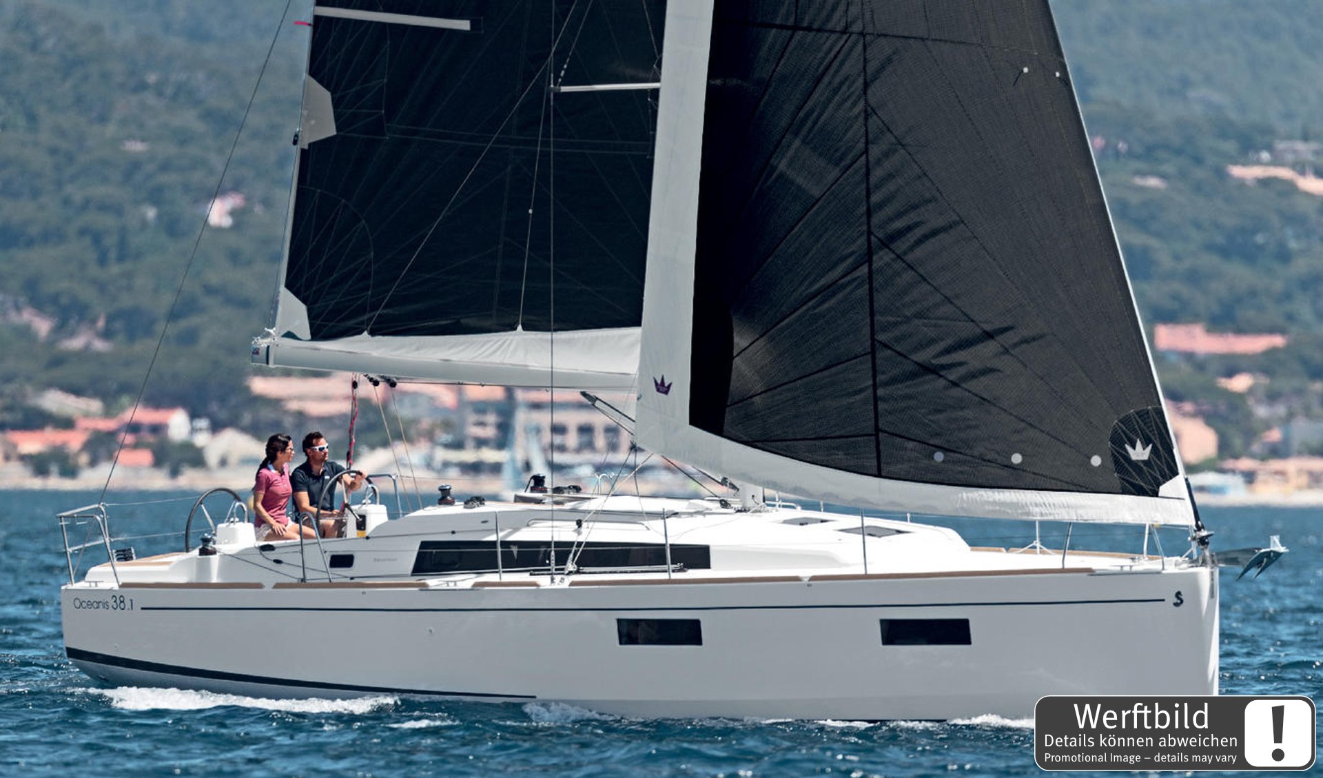Oceanis 38.1 (3cab2wc) „Lukas“ als Charteryacht