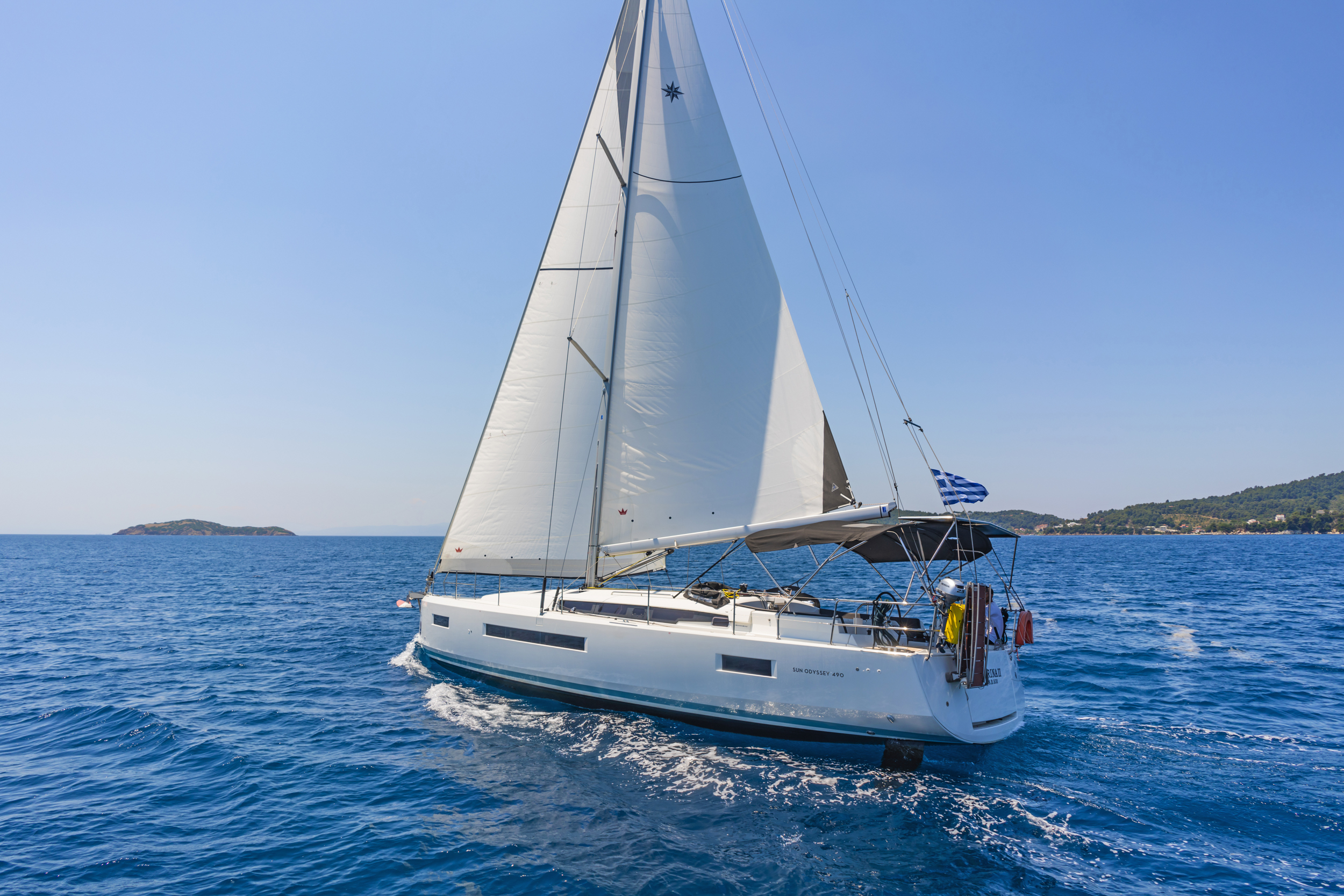 Sun Odyssey 490 (4+1 cab) „CALICO JACK“ als Charteryacht