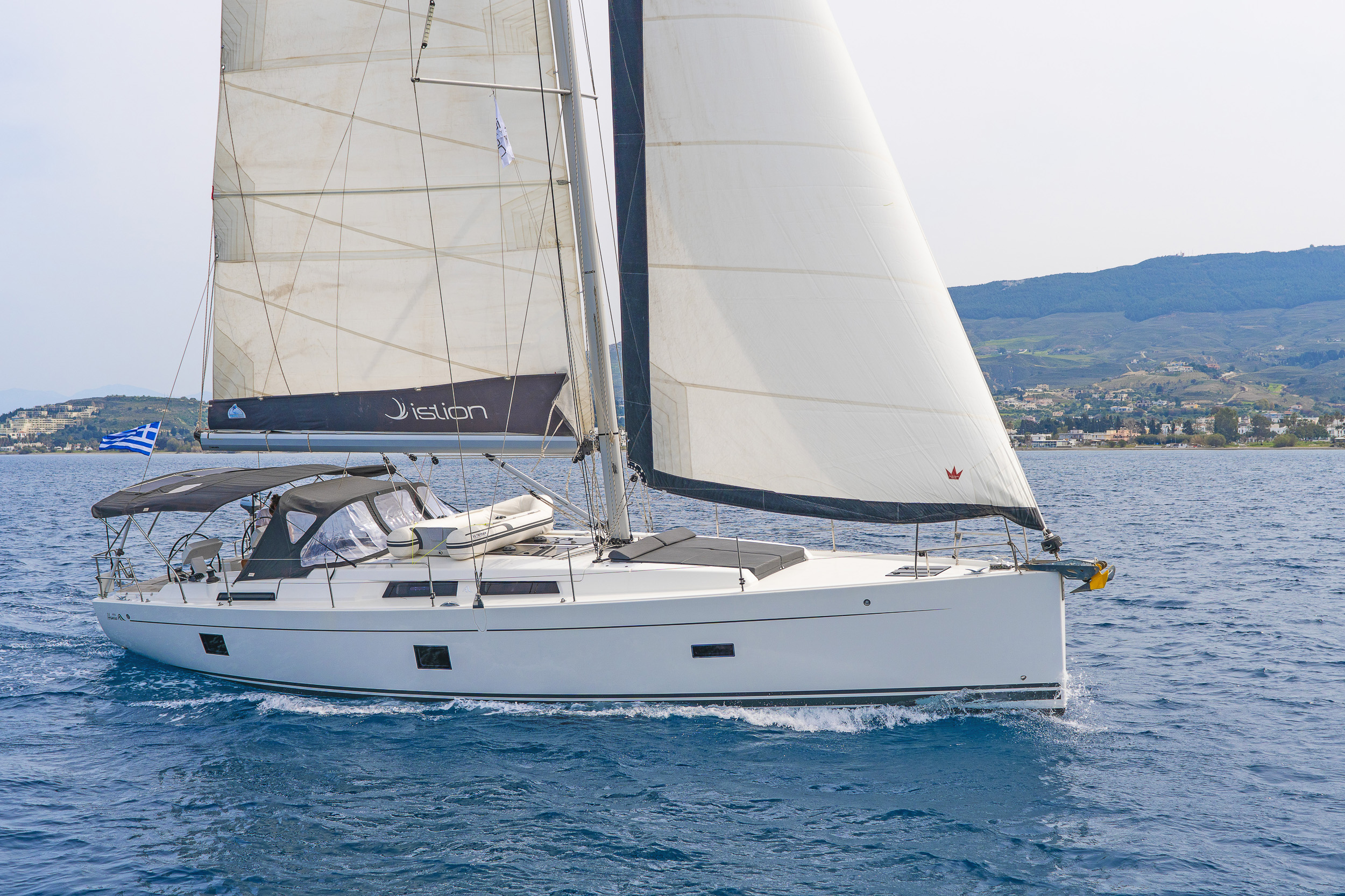 Hanse 458 (4cab/2wc) „C-Ya“ als Charteryacht