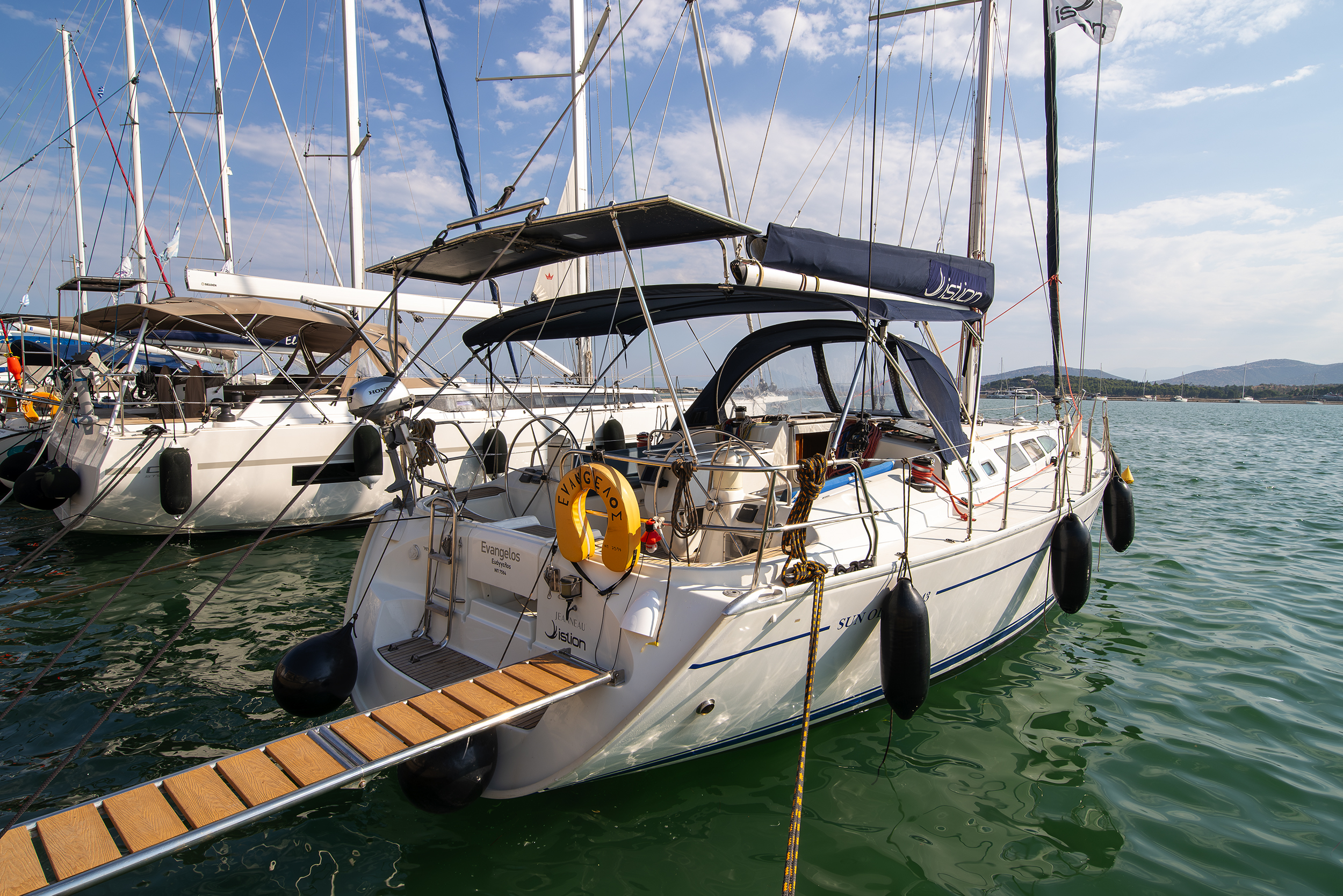 Sun Odyssey 43 „Evangelos“ als Charteryacht