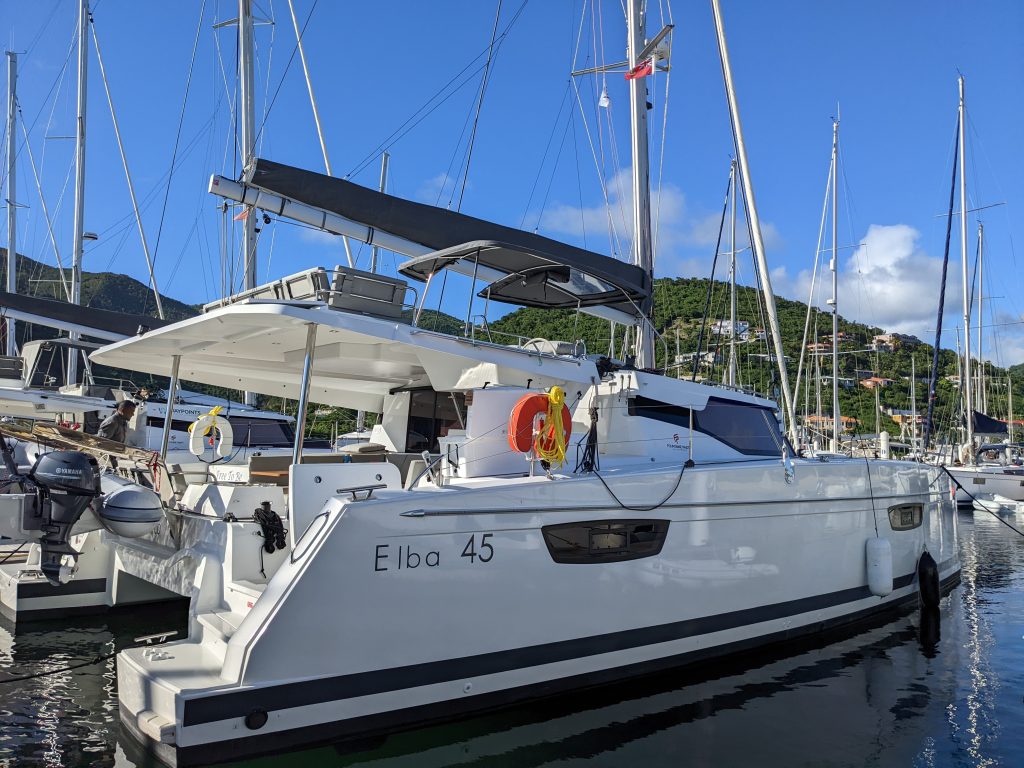 Fountaine Pajot Elba 45 „Free To Be“ als Charteryacht