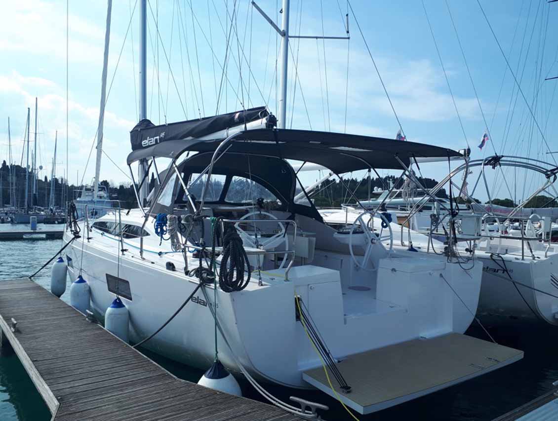 Elan Impression 45 (ex. 43) „One for all“ als Charteryacht
