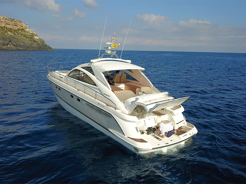 Fairline Targa 52 „Katrin“ als Charteryacht