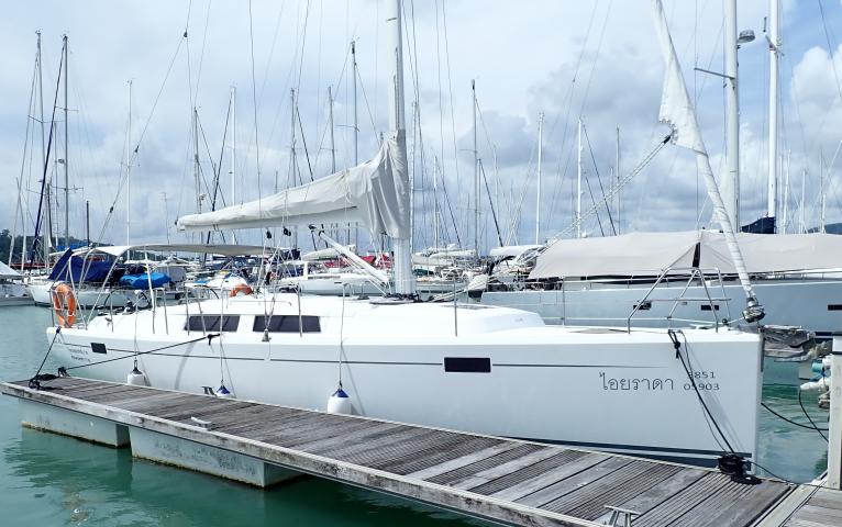 Hanse 385 „Iyarada“ als Charteryacht