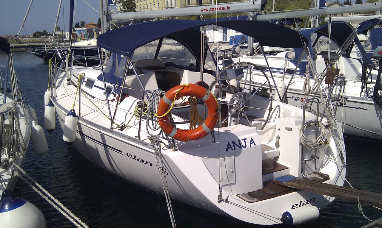 Elan 333 „Anja“ als Charteryacht