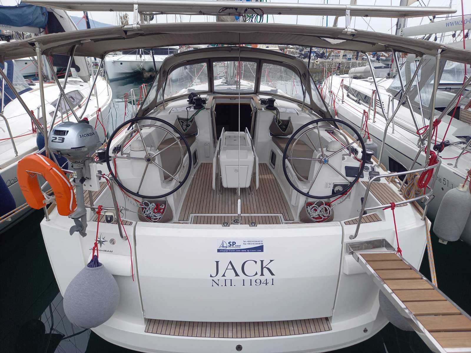 Sun Odyssey 479 (4cab/4wc) „Jack“ als Charteryacht