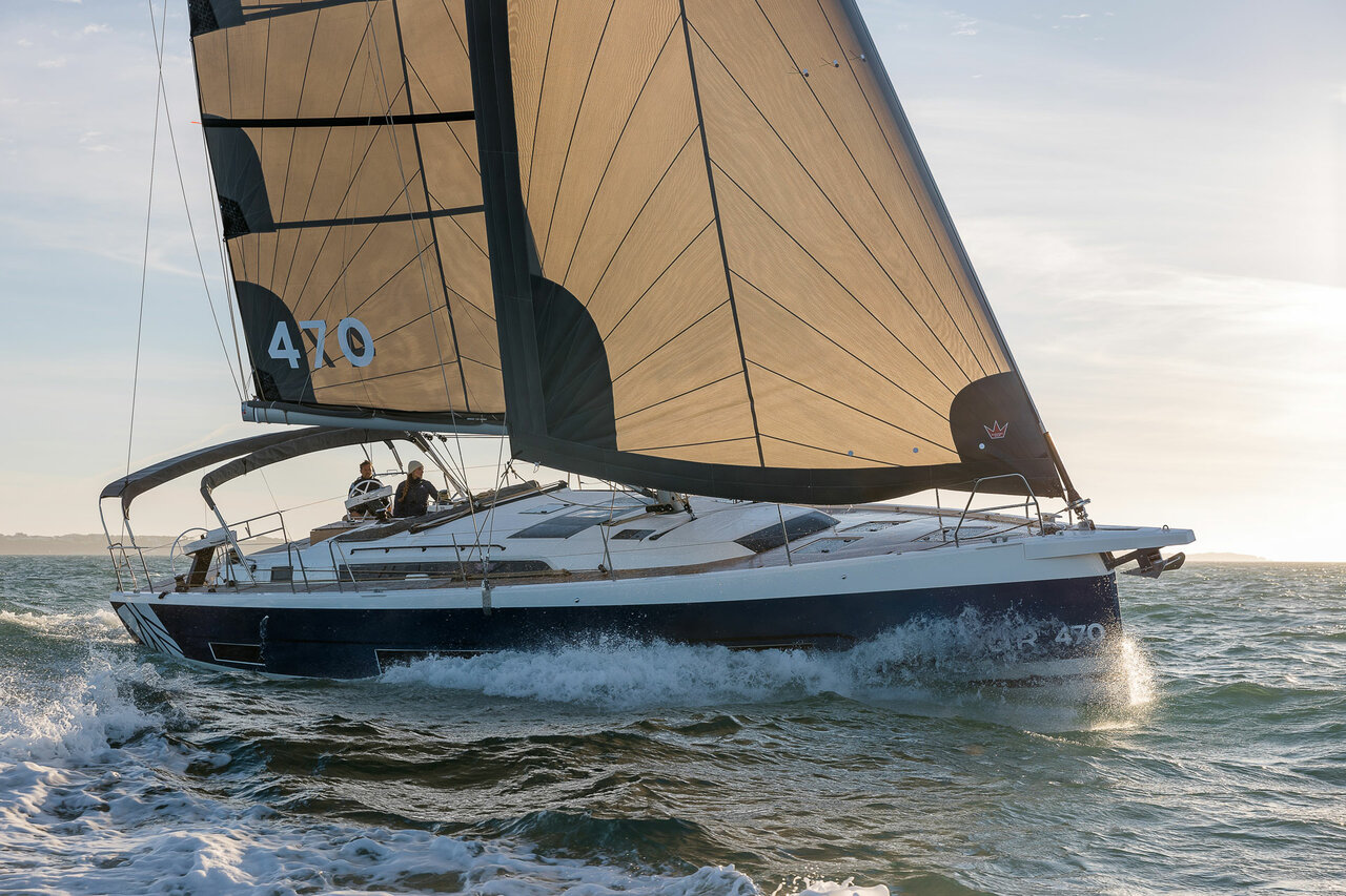 Dufour 470 (4+1cab/ 4 WC) „Suha Bey“ als Charteryacht