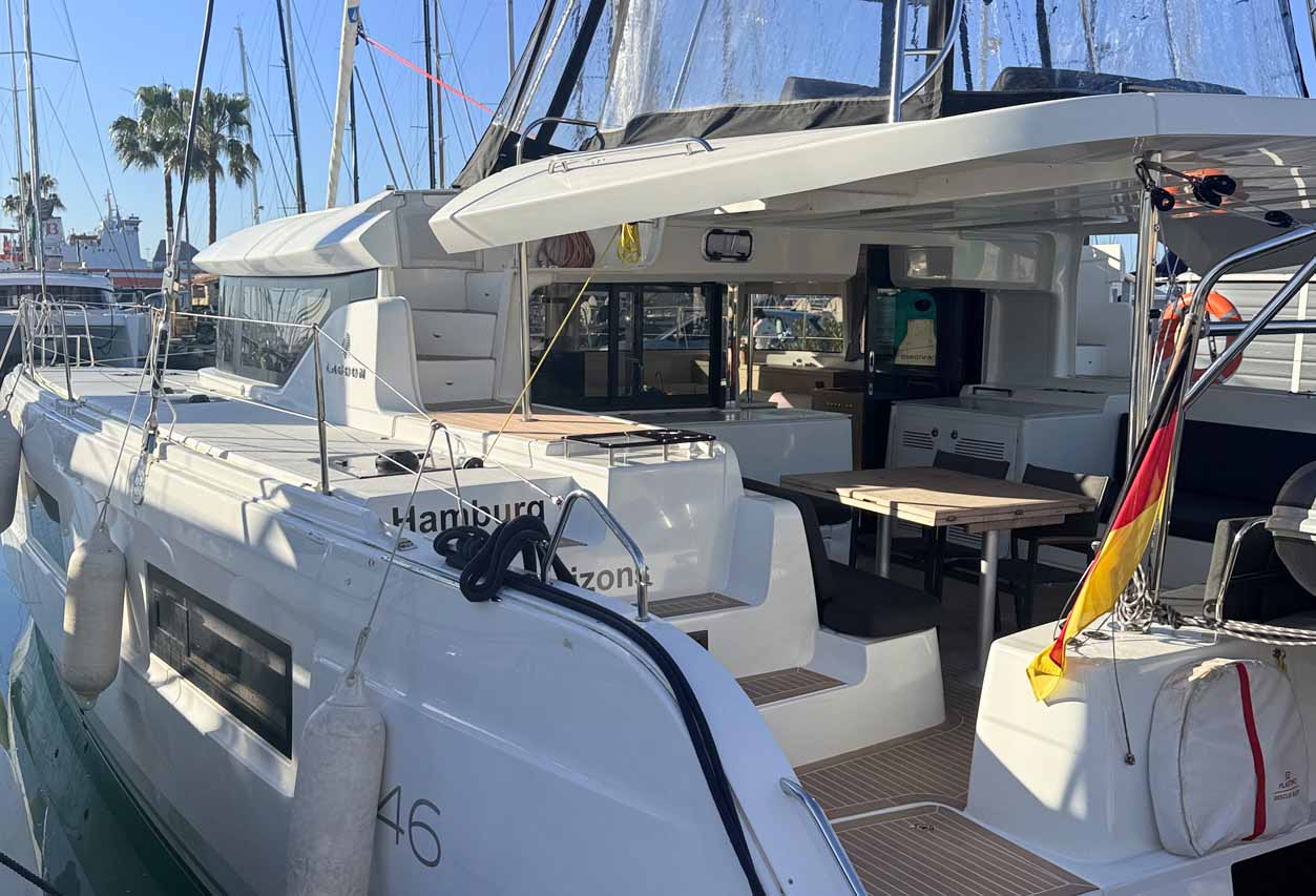 Lagoon 46 (4+1cab) „New Horizons“ als Charteryacht
