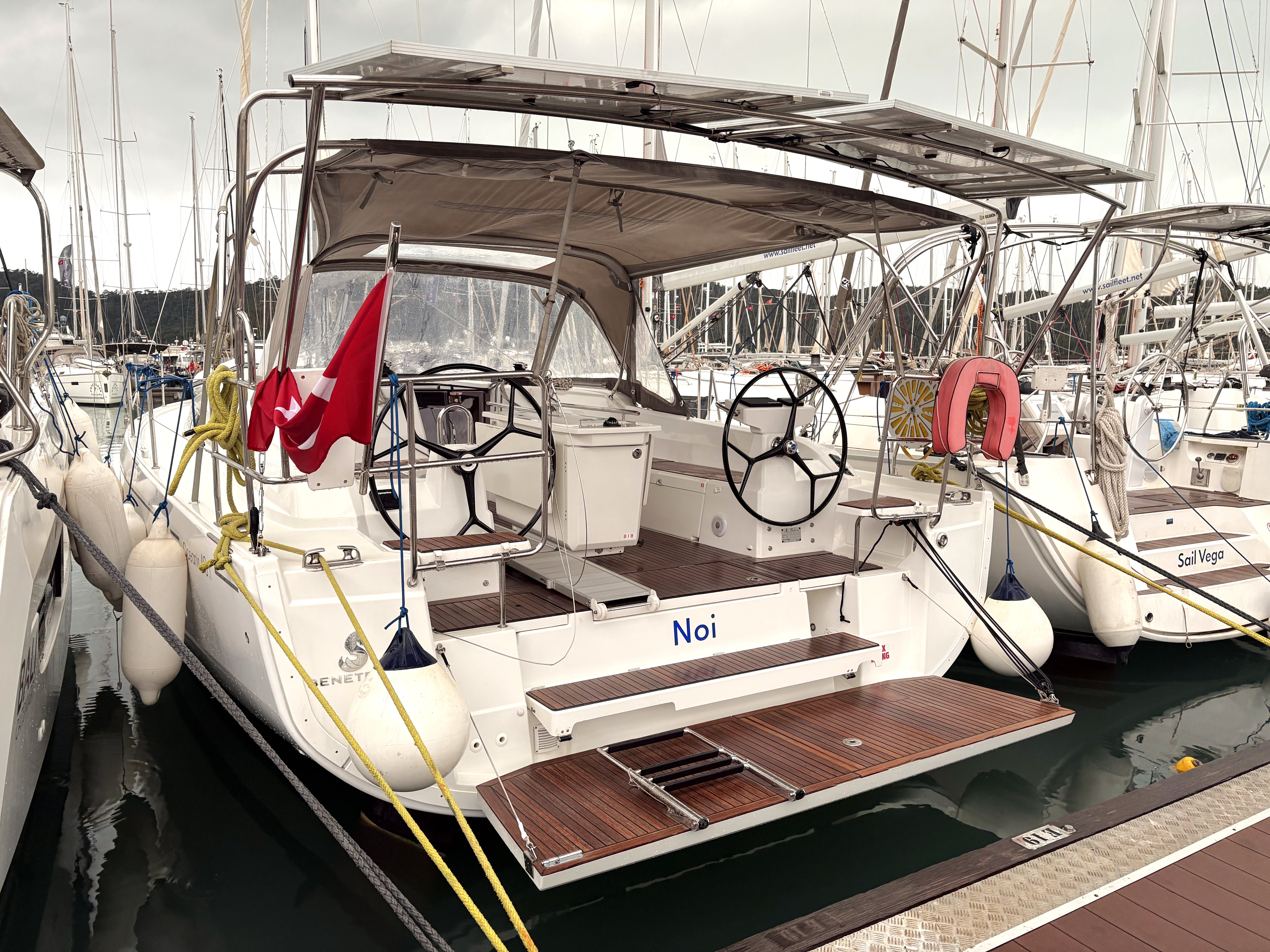 Oceanis 40.1 „Noi“ als Charteryacht