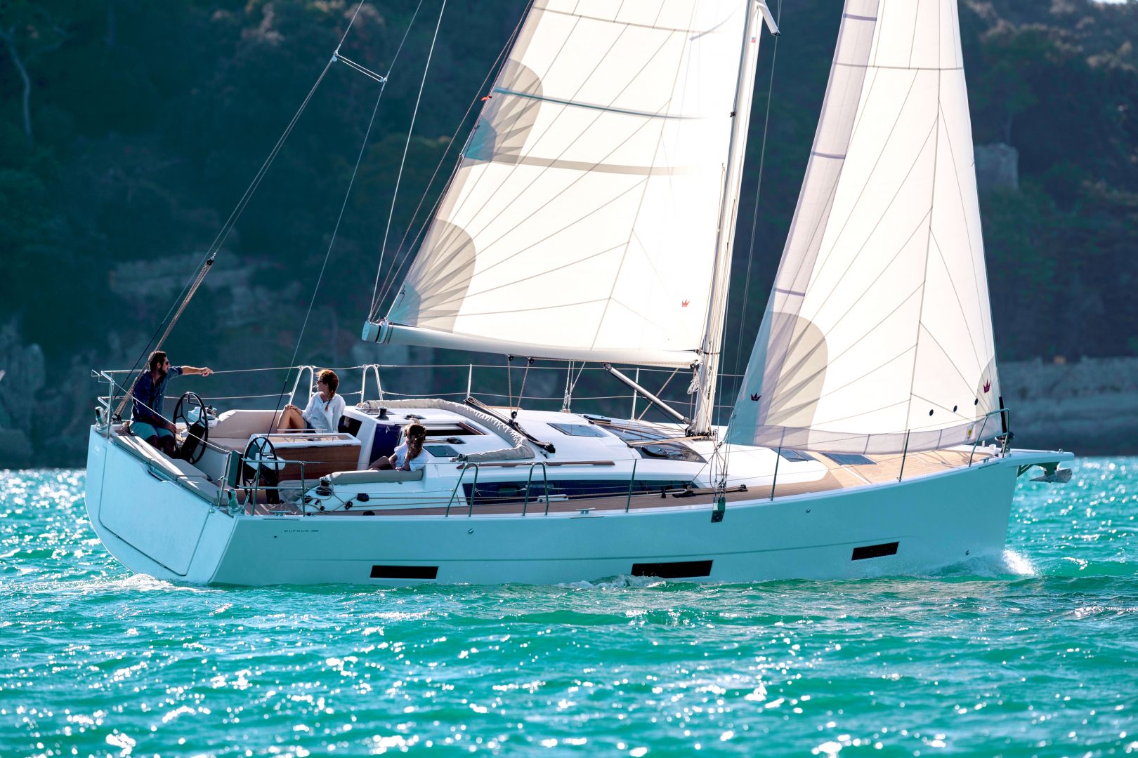 Dufour 390 Grand Large (3cab/2WC) „Juleroga3“ als Charteryacht