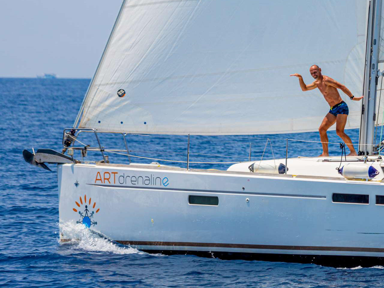 Sun Odyssey 479 (4cab/4wc) „Artdrenalin“ als Charteryacht