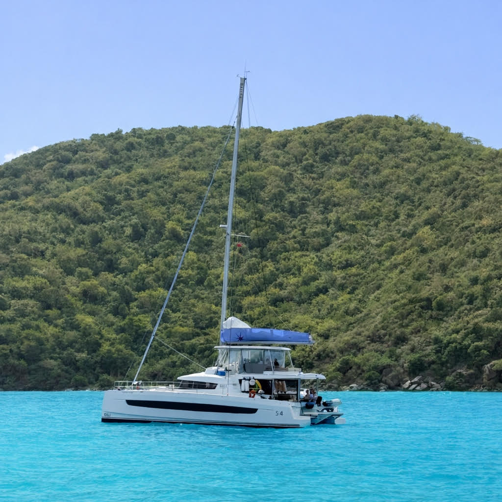Bali 5.4 (5+2cab) „Remote Parking“ als Charteryacht