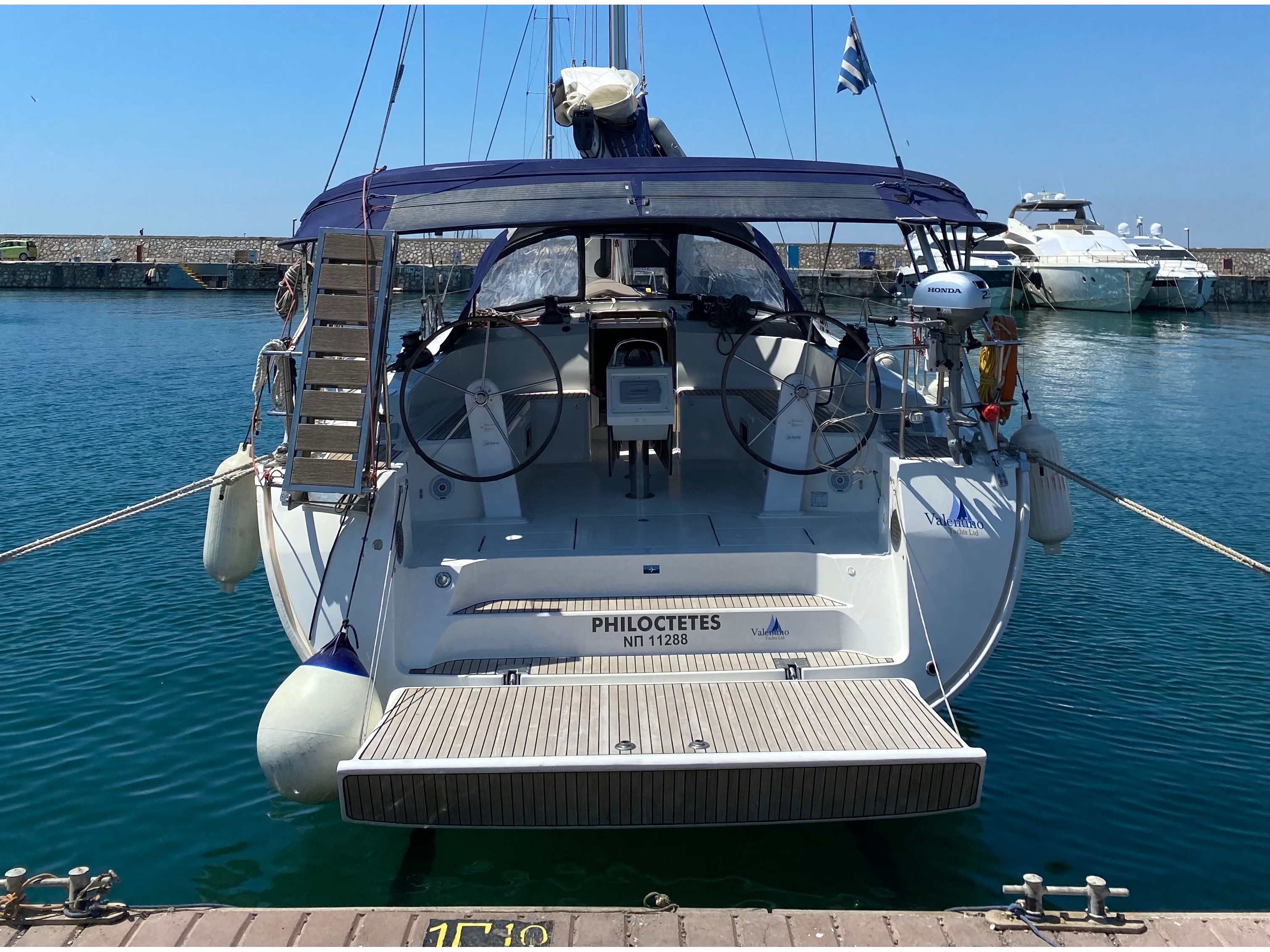 Bavaria Cruiser 51 „Philoctetes“ als Charteryacht