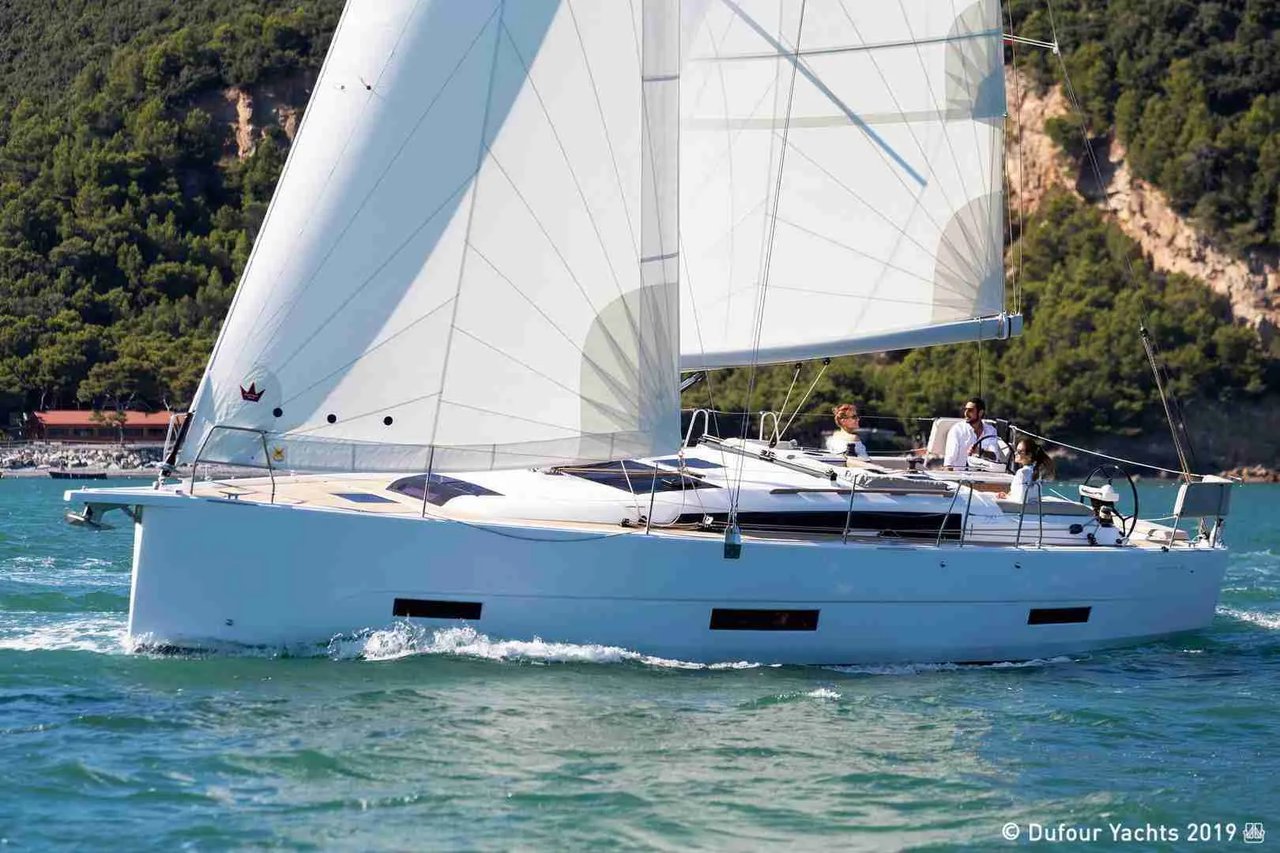 Dufour 430 Grand Large (4cab) „San Luis Blues“ als Charteryacht