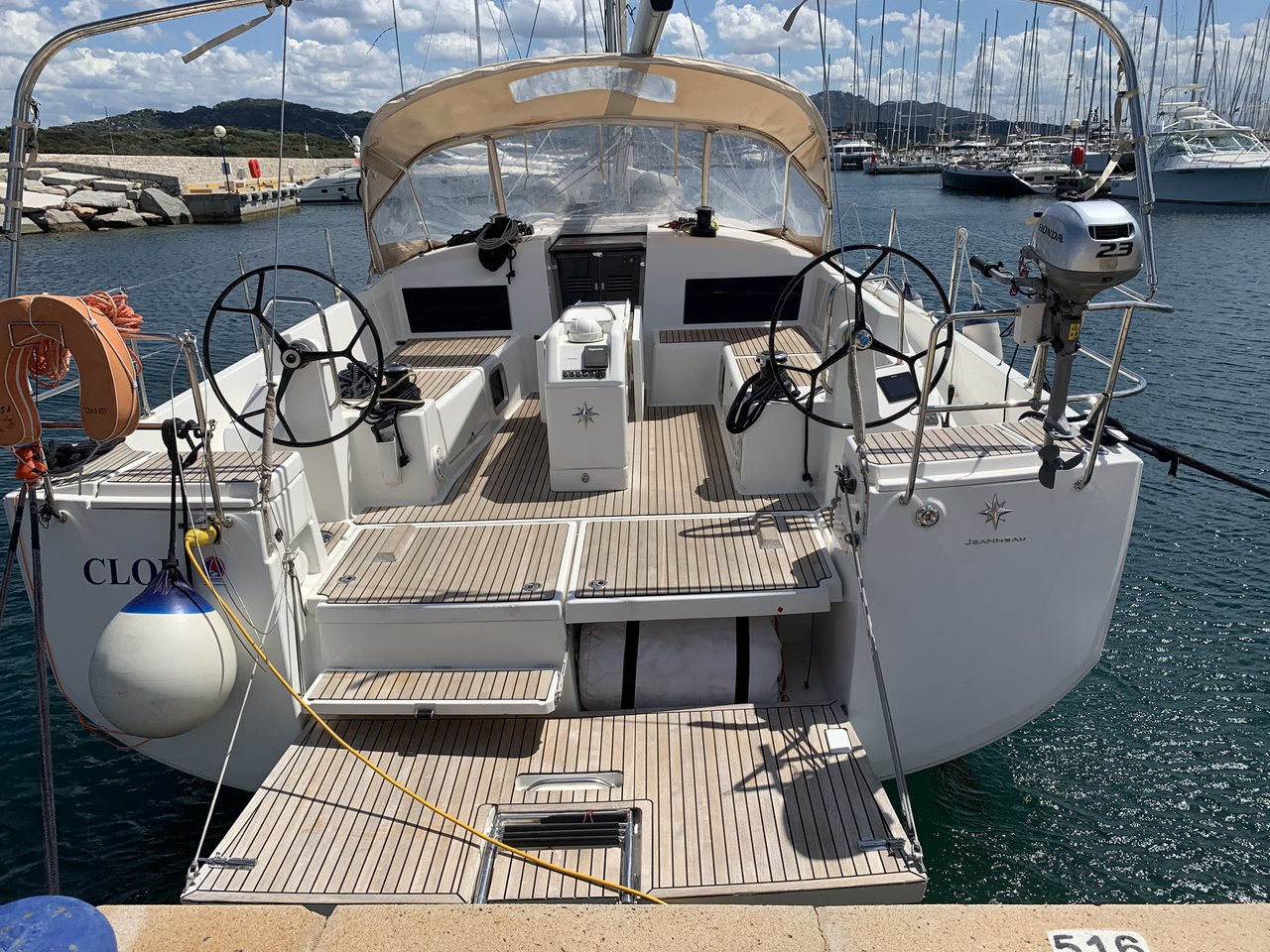 Sun Odyssey 490 (5cab/5wc) „Cloe I“ als Charteryacht