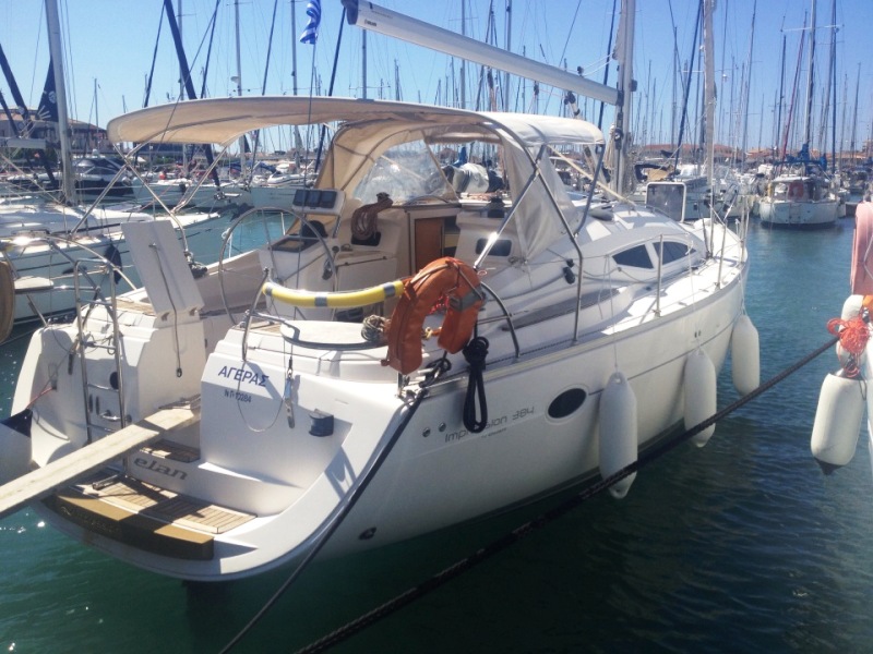 Elan 384 Impression „Ageras“ als Charteryacht