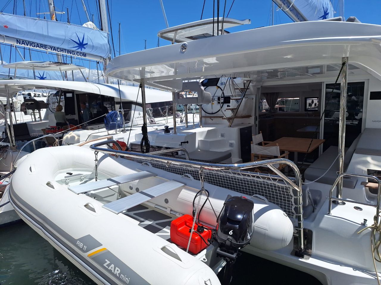 Lagoon 43 „ALBA J“ als Charteryacht