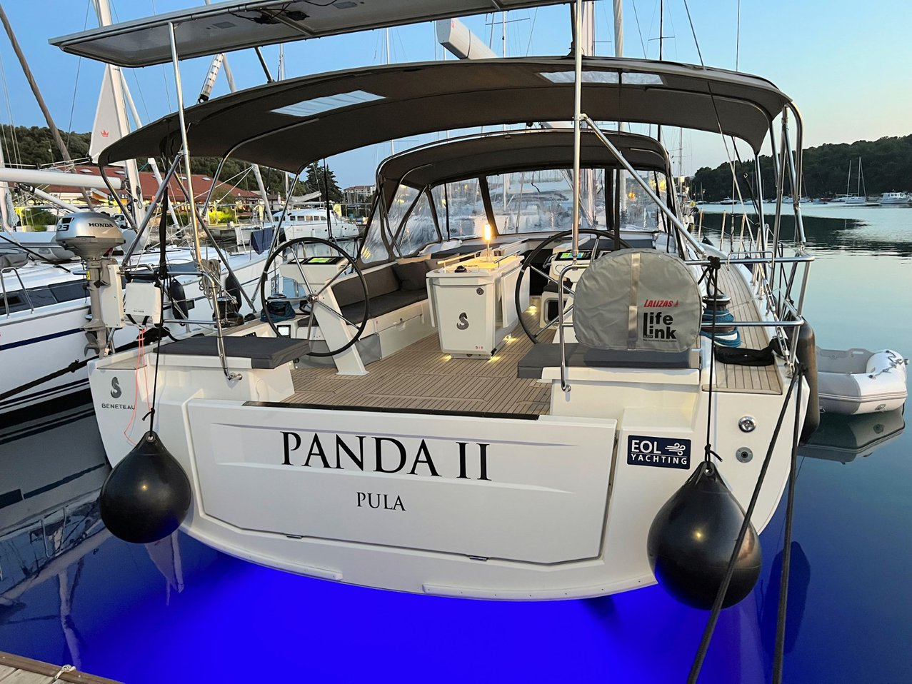 Oceanis 51.1 (5+1 cab, 3+1wc) „Panda II“ als Charteryacht