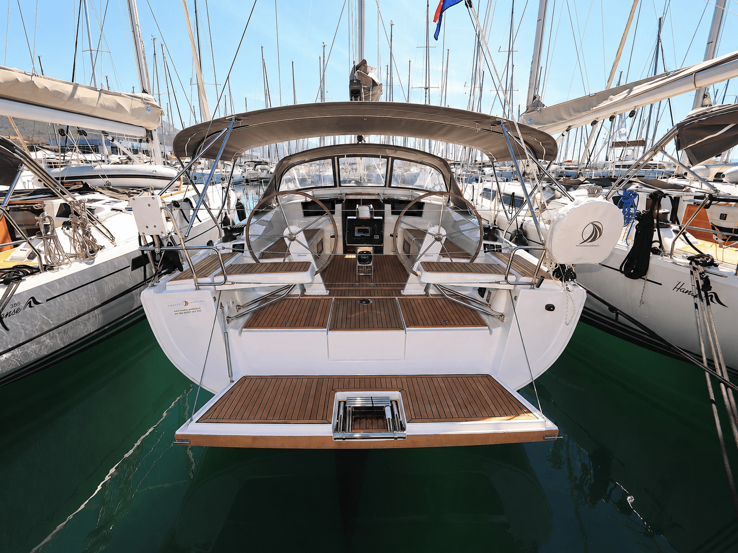 Hanse 388 „Barcelona“ als Charteryacht