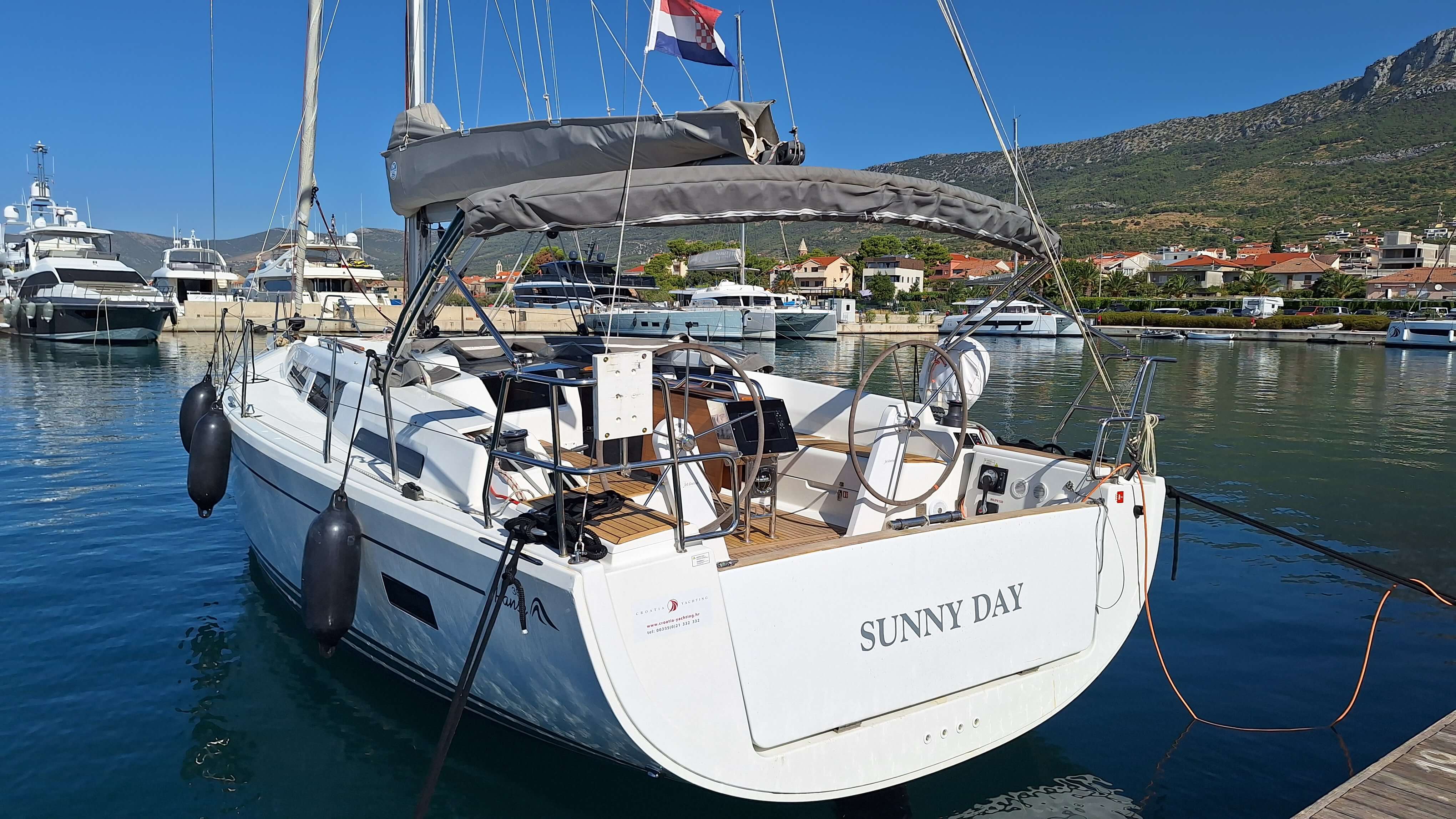 Hanse 388 „Sunny Day“ als Charteryacht