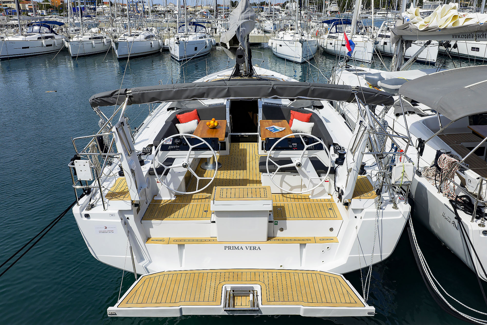 Hanse 460 „Prima vera - OW“ als Charteryacht