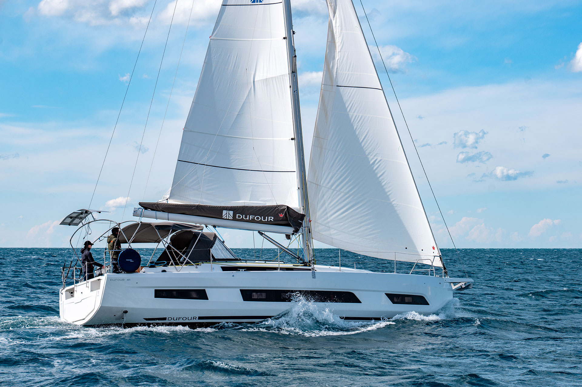 Dufour 41 „Sonny Boy“ als Charteryacht