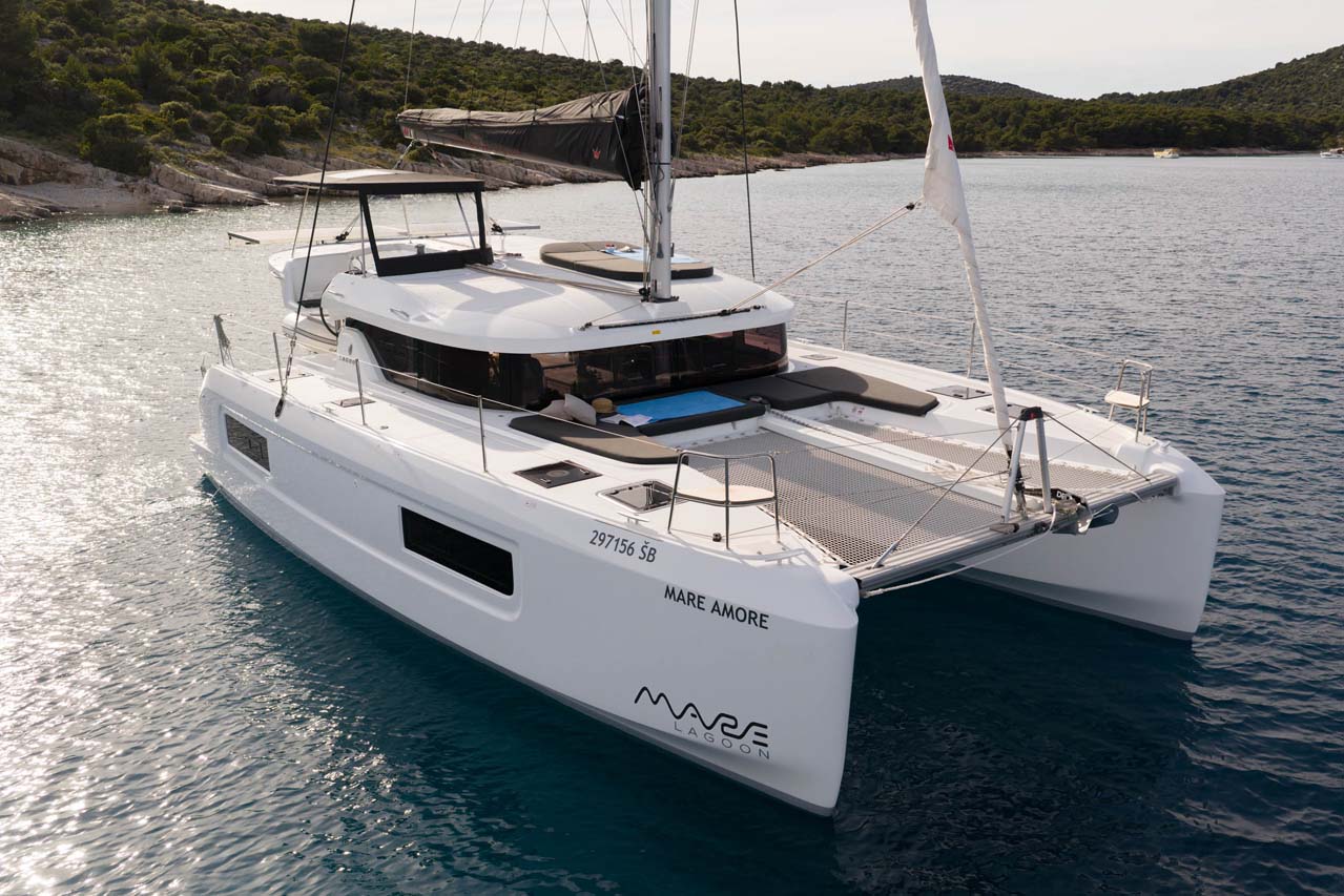 Lagoon 38 „Mare Amore“ als Charteryacht