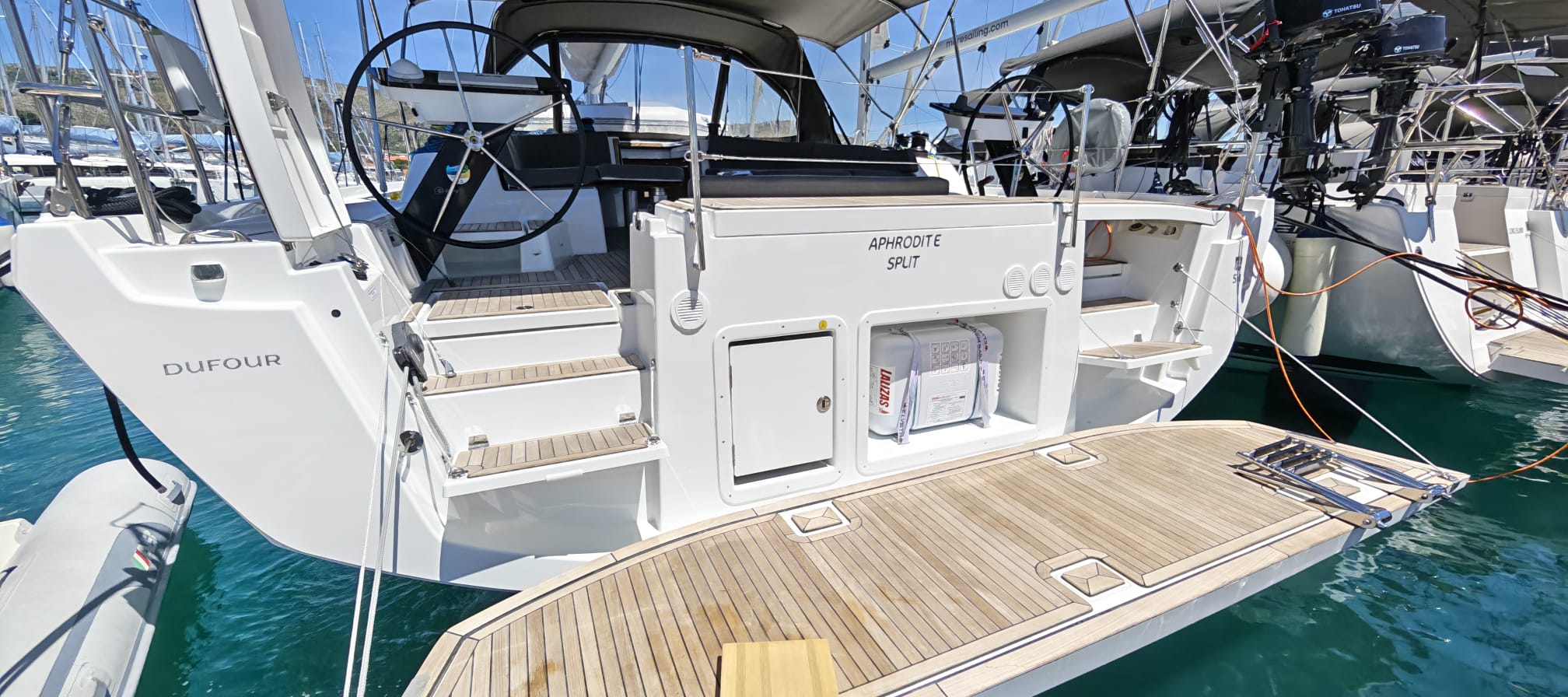 Dufour 54 „Aphrodite“ als Charteryacht