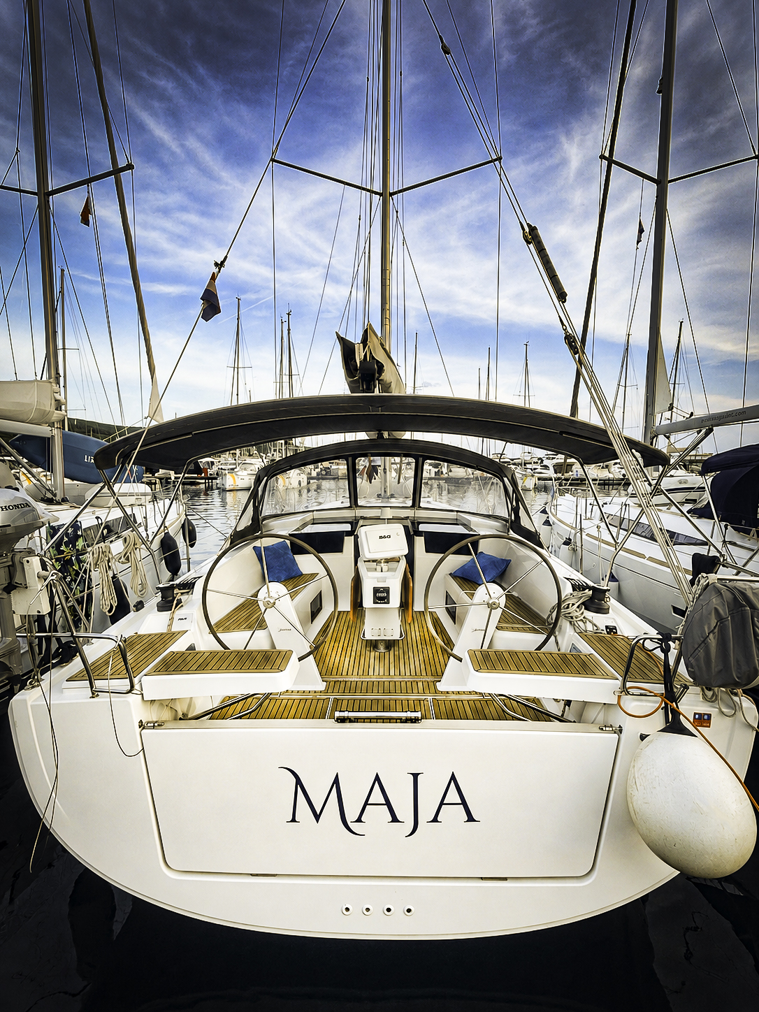 Hanse 418 „Maja“ als Charteryacht
