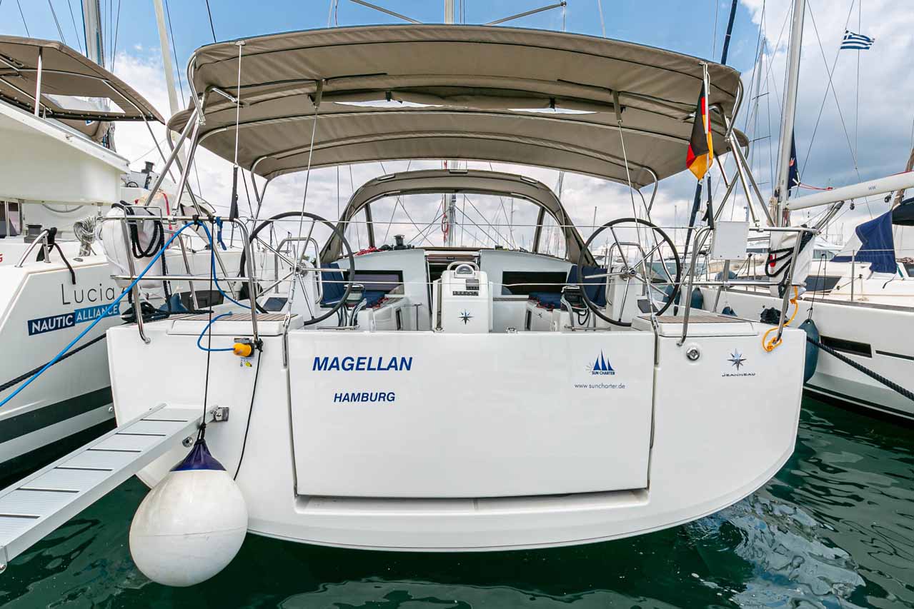 Sun Odyssey 490 (5cab/5wc) „Magellan“ als Charteryacht