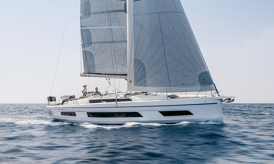 Dufour 41 „Gassillage“ als Charteryacht
