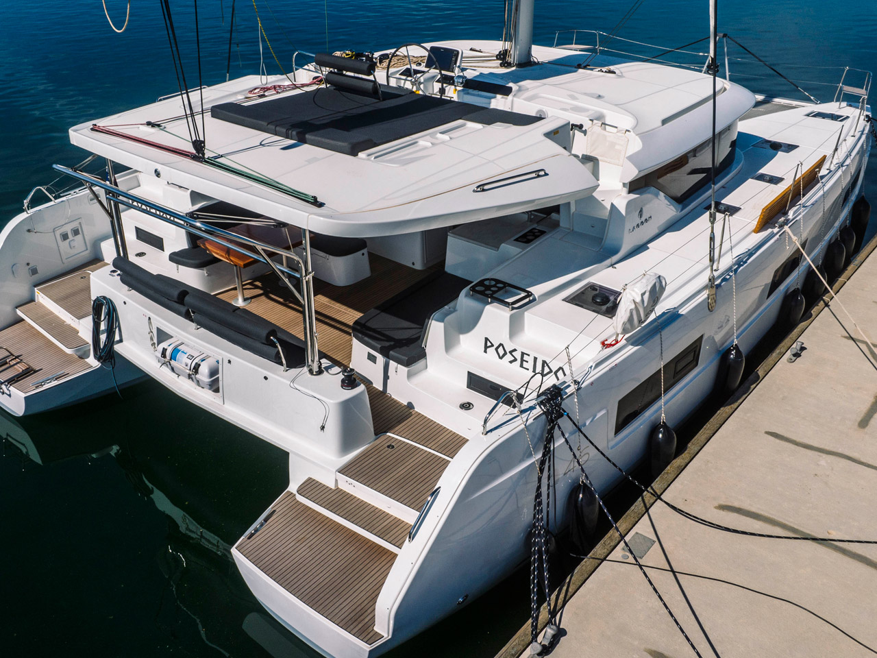 Lagoon 46 (4+2cab) „Poseidon“ als Charteryacht