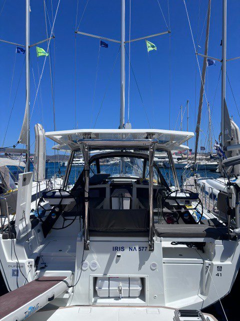 Dufour 41 „Iris“ als Charteryacht
