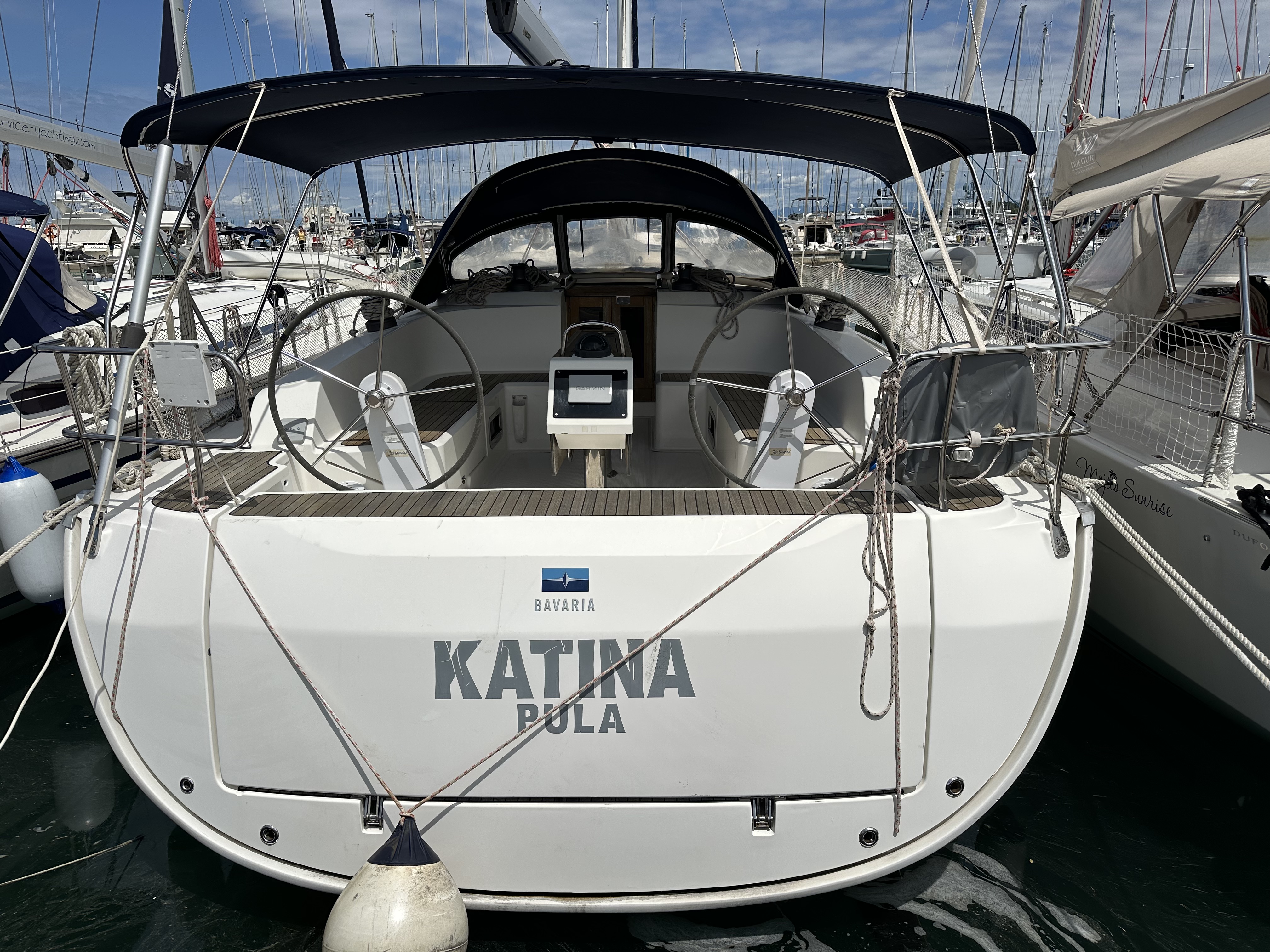 Bavaria Cruiser 46 (4 cab/3WC) „Katina“ als Charteryacht