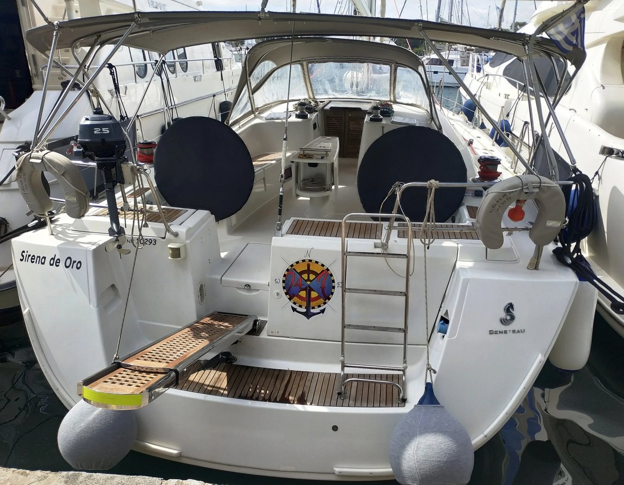 Oceanis 54 (4+1Cab/3+1WC) „Sirena De Oro“ als Charteryacht