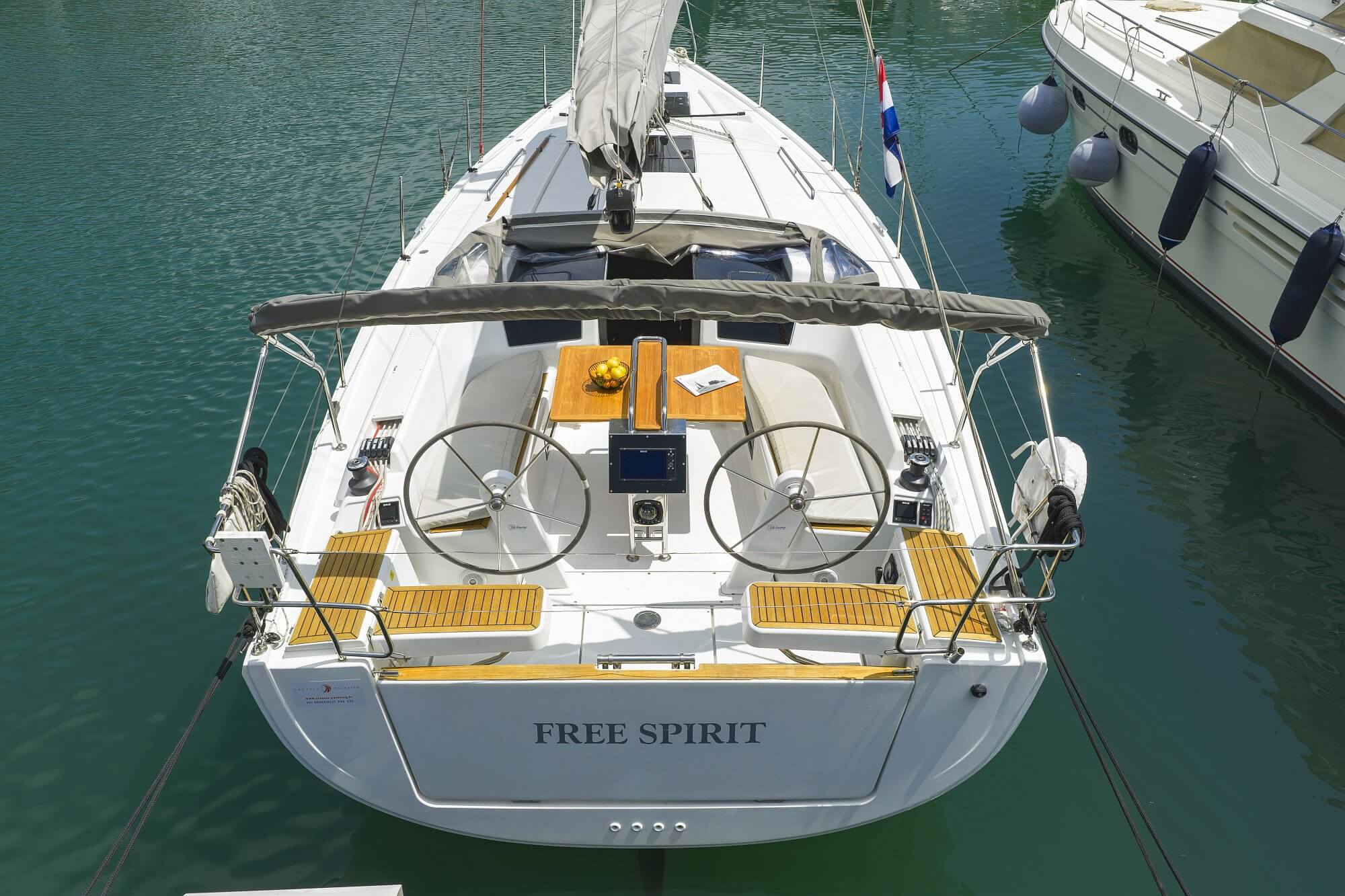 Hanse 388 „Free Spirit“ als Charteryacht