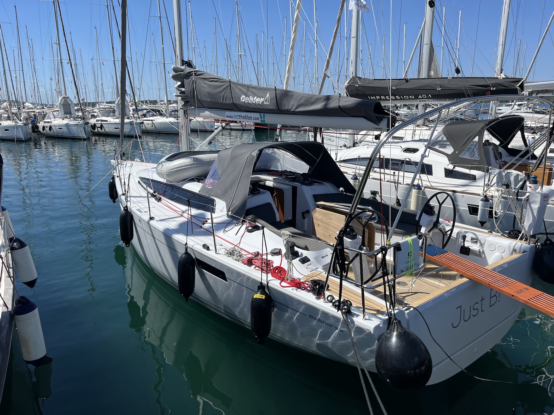 Dehler 38 SQ „Just B!“ als Charteryacht