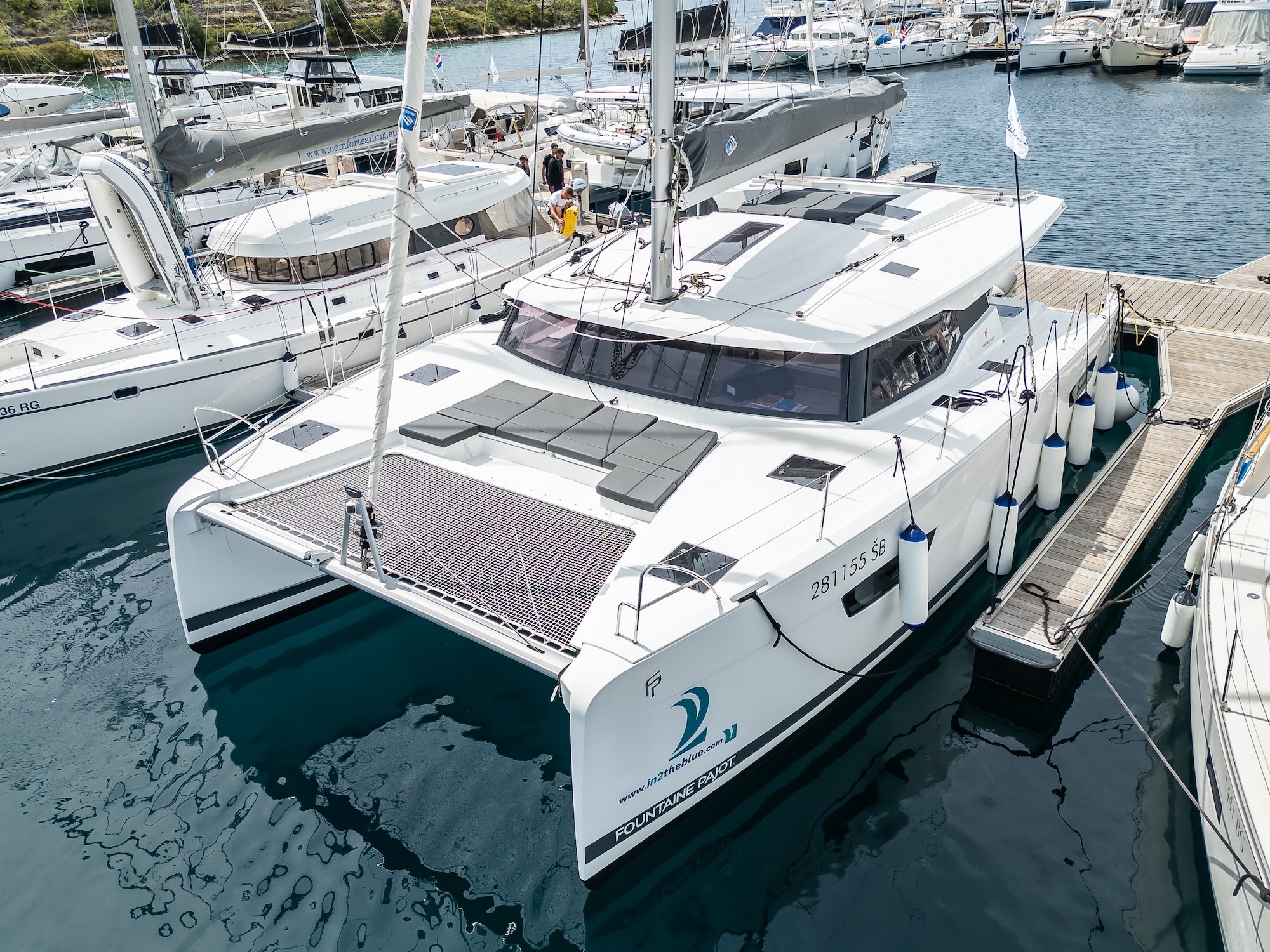 Astréa 42 (4 cab) „Livia Augusta“ als Charteryacht