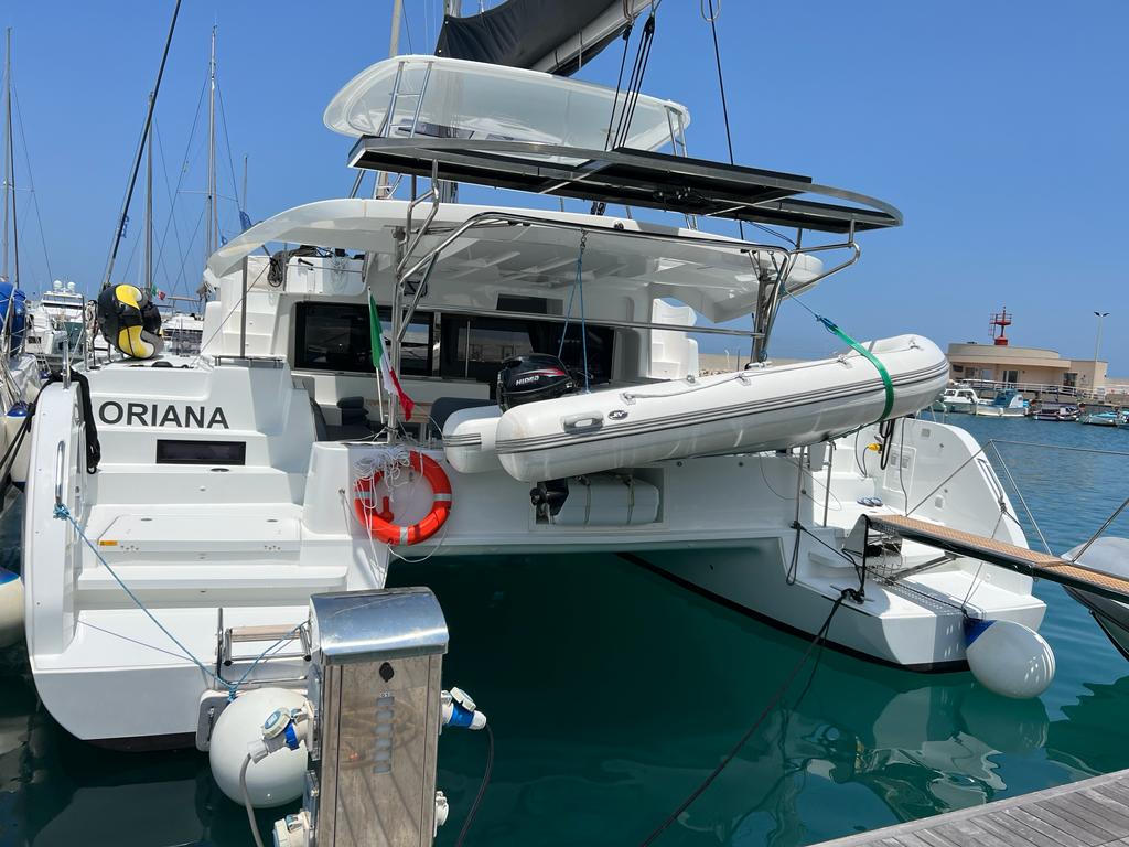 Lagoon 46 (4+2cab) „Oriana“ als Charteryacht