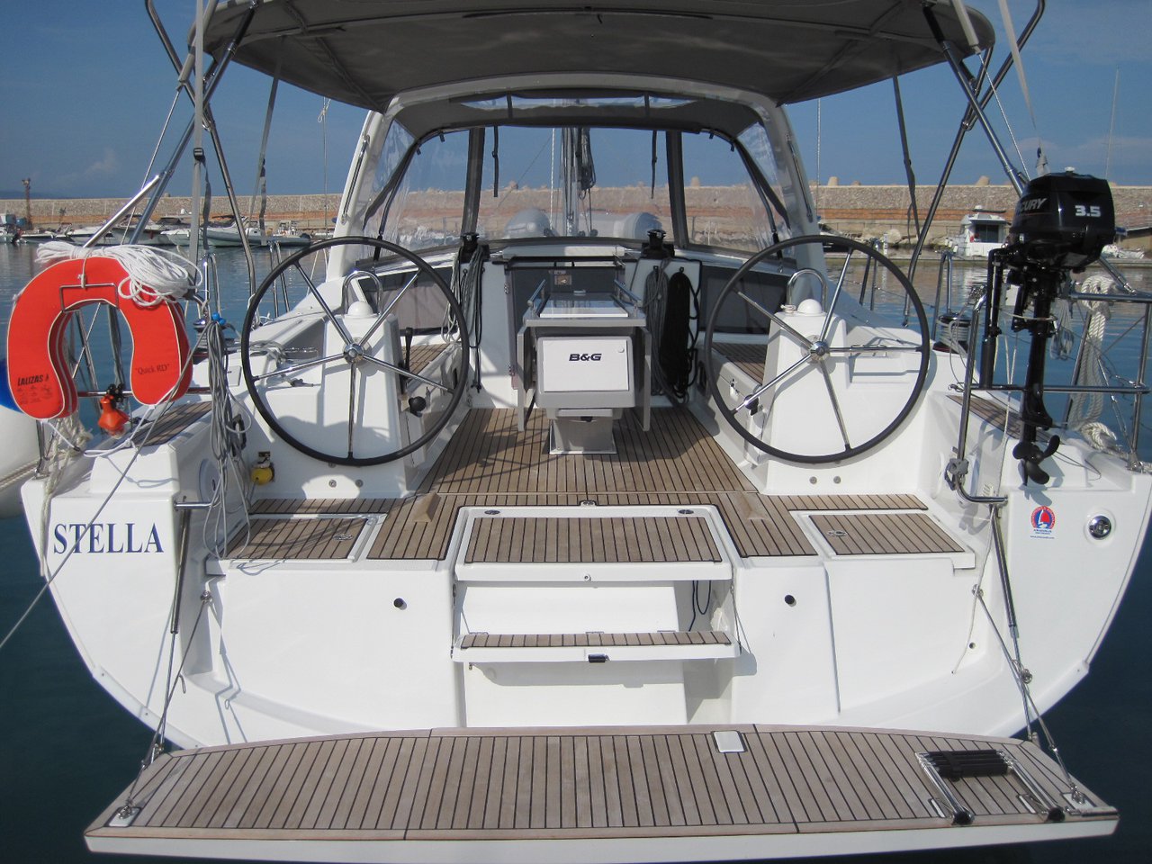 Oceanis 41.1 „Stella“ als Charteryacht