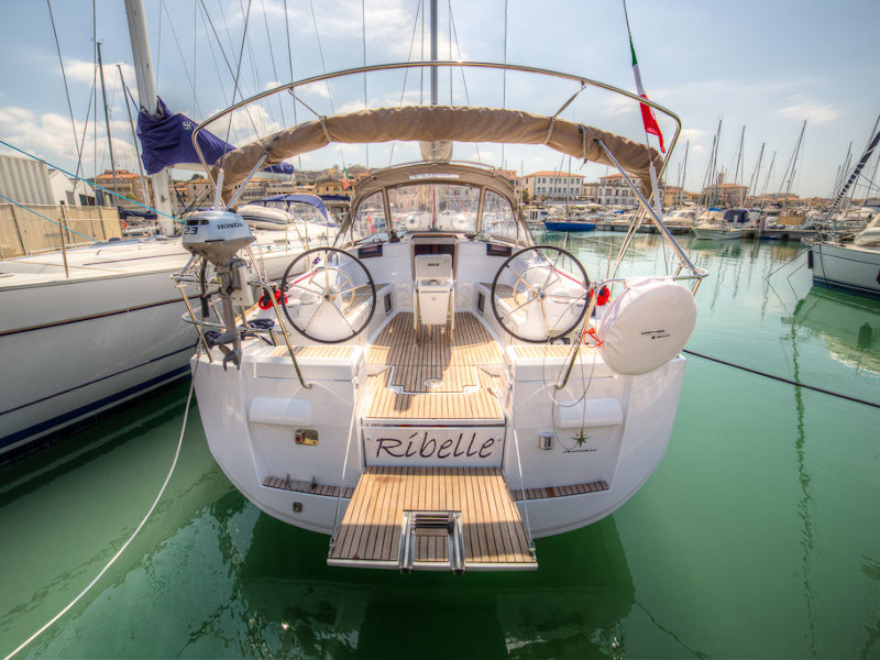 Sun Odyssey 439 (4 cab) „Ribelle“ als Charteryacht
