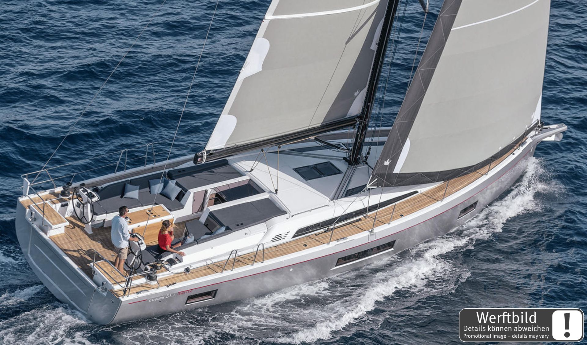 Oceanis 51.1 (5+1 cab, 3+1wc) „Obelix“ als Charteryacht