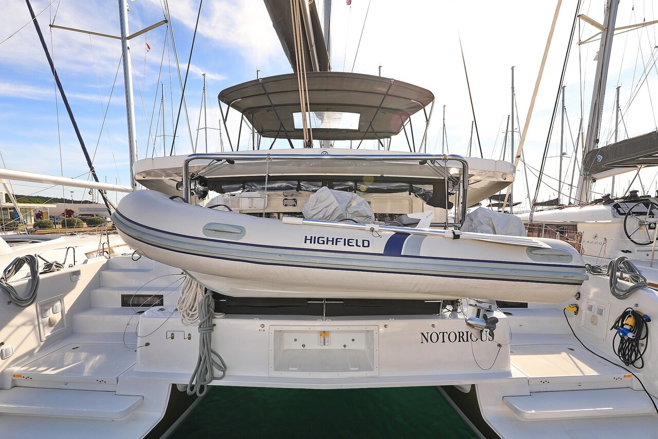 Lagoon 46 (4+2cab) „Notorious“ als Charteryacht