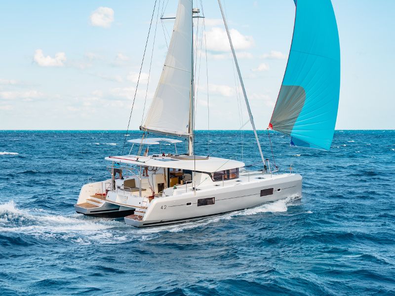 Lagoon 42 (4+2cab/4wc) „Poseidon“ als Charteryacht