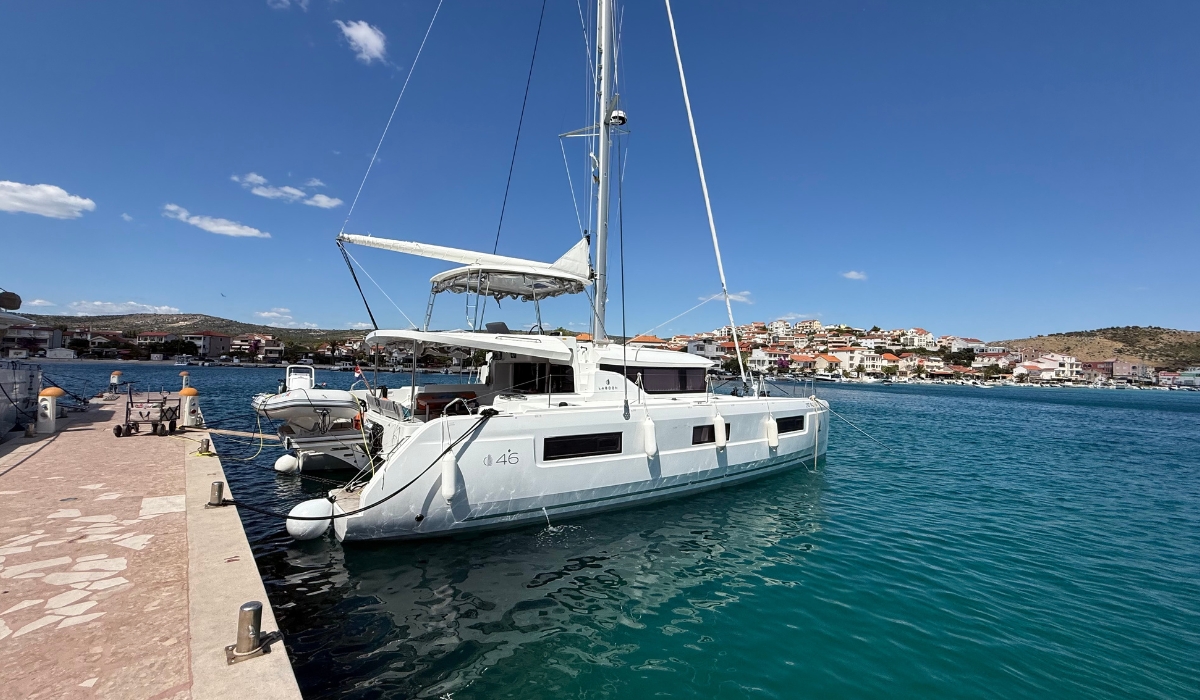 Lagoon 46 (4+2cab) „Frieda“ als Charteryacht